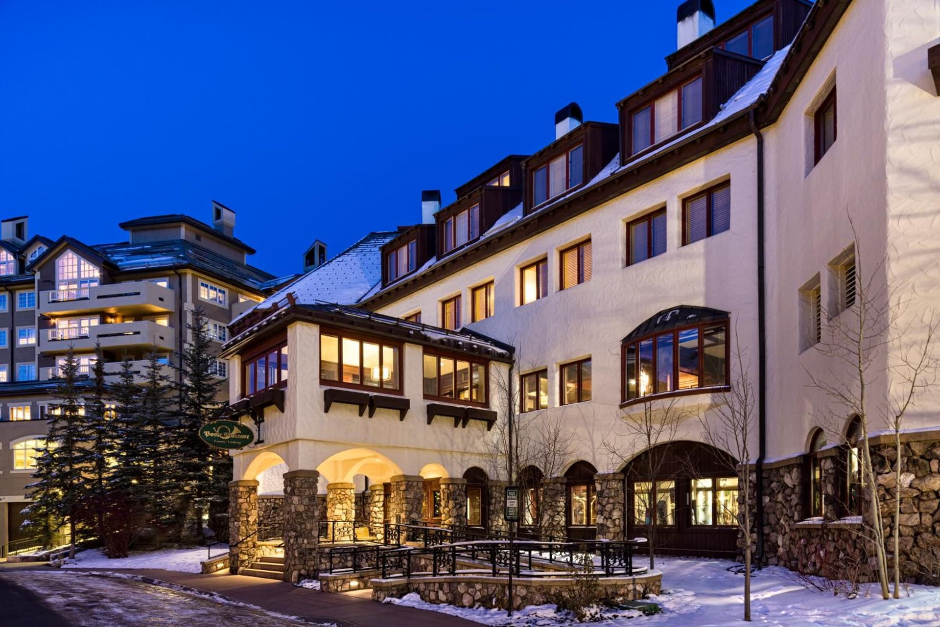 Poste Montane Lodge by East West property views in Beaver Creek, CO — gallery photo 3