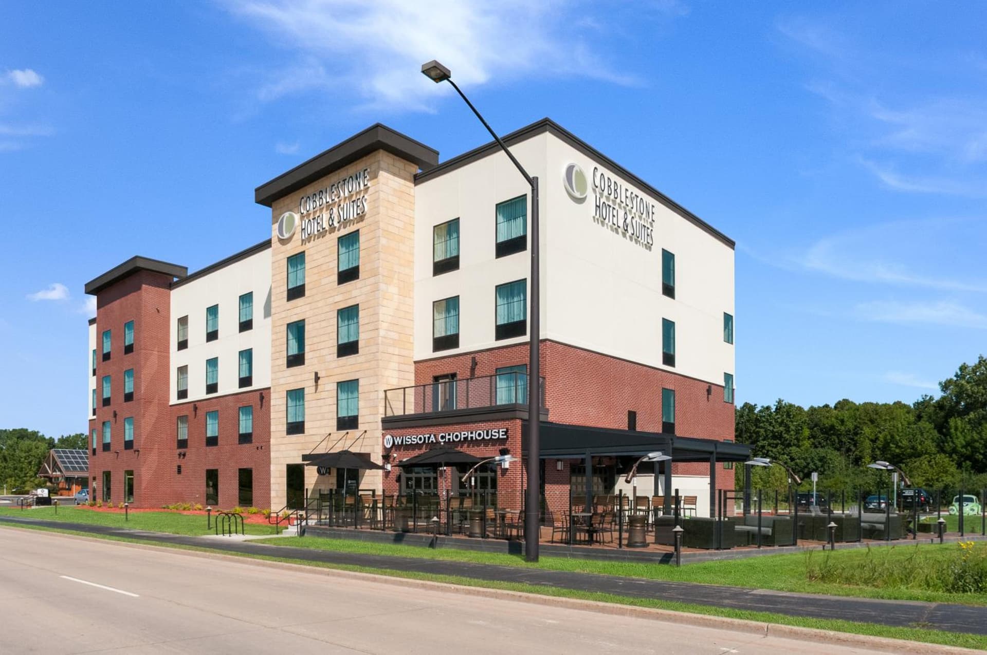 Cobblestone Hotel & Suites Appleton International Airport interior in Neenah, WI — gallery photo 2