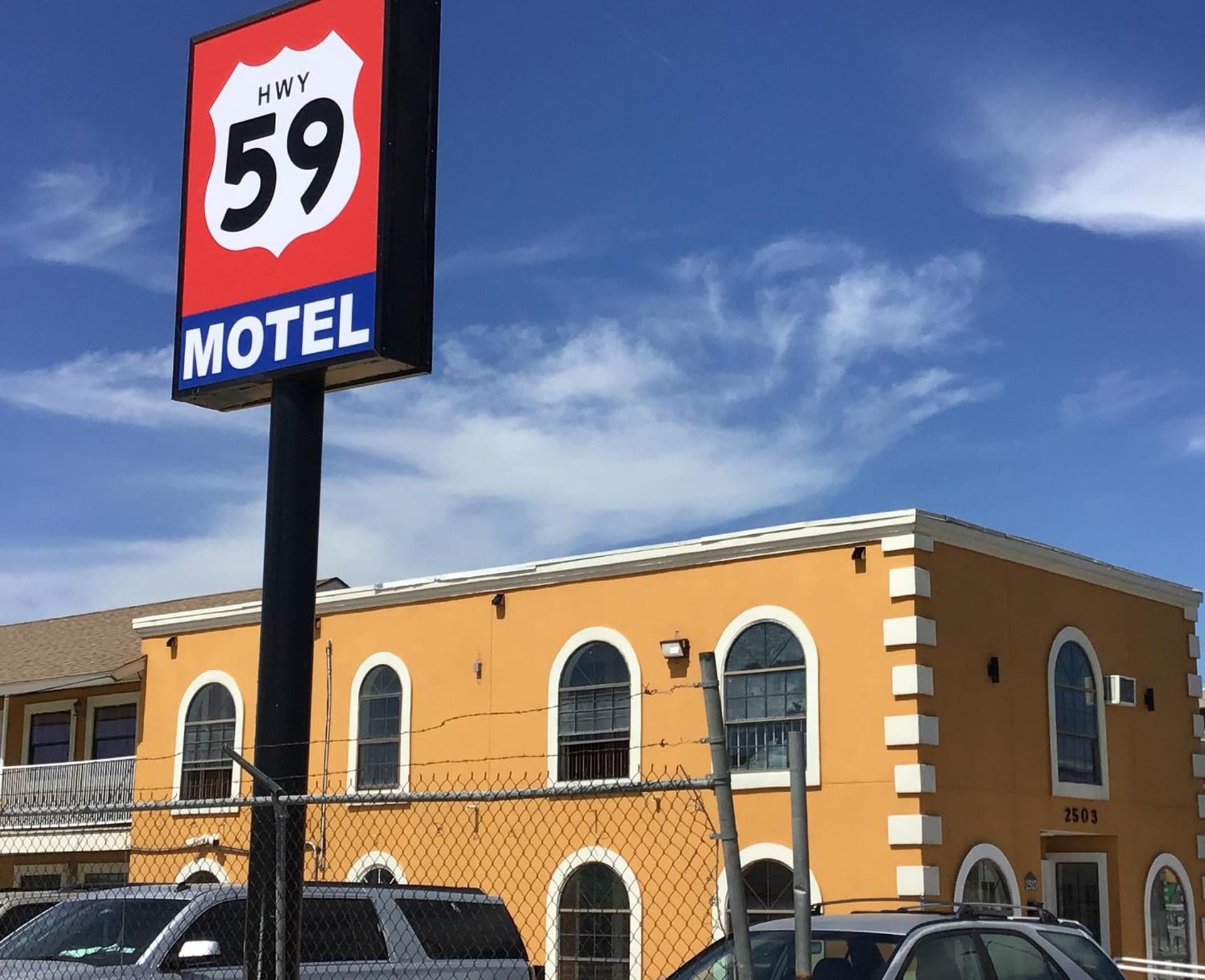 Hwy 59 Motel Laredo Medical Center exterior or lobby in Laredo, TX — main listing photo
