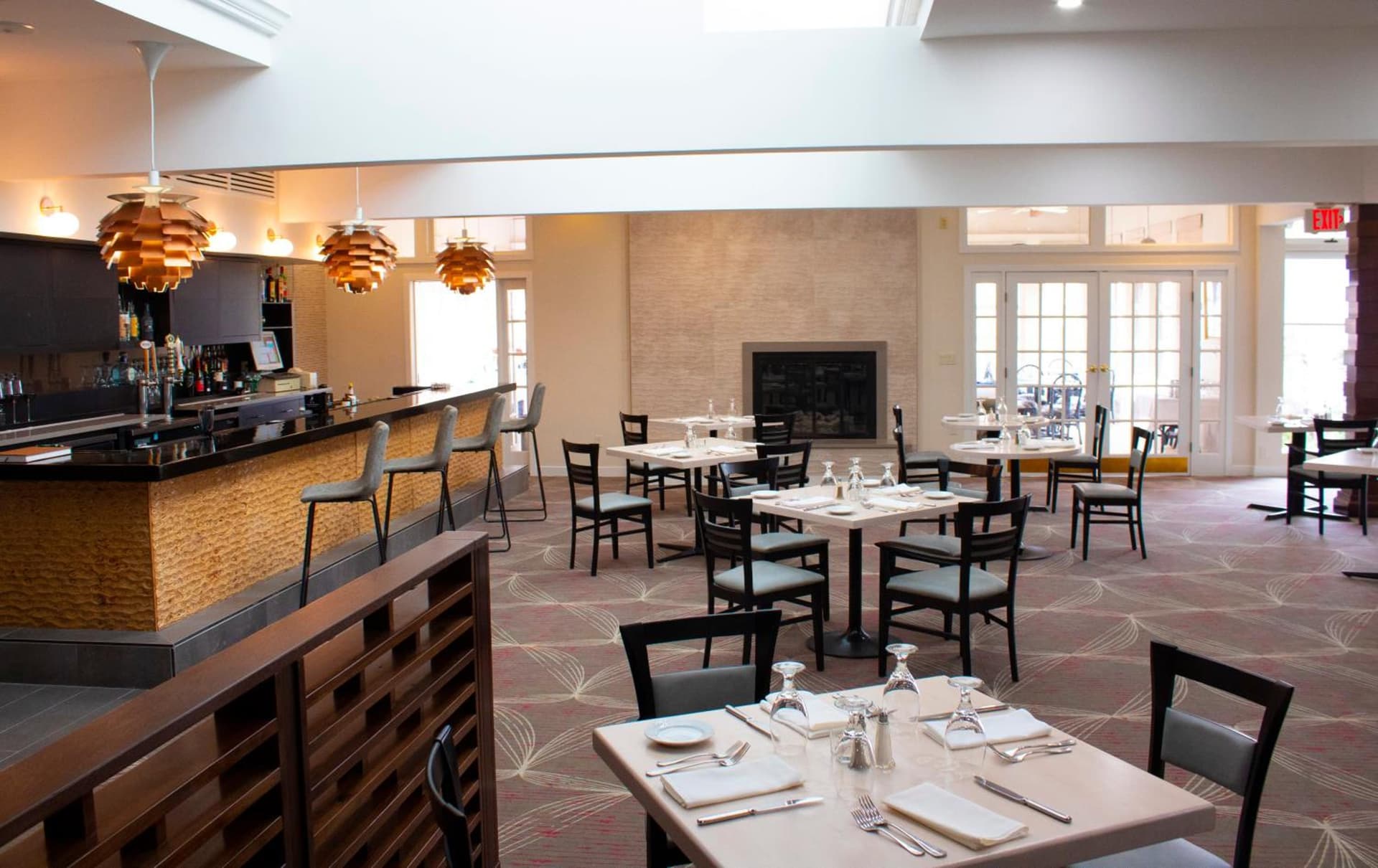 Interlaken Inn interior in Lakeville, CT — gallery photo 2