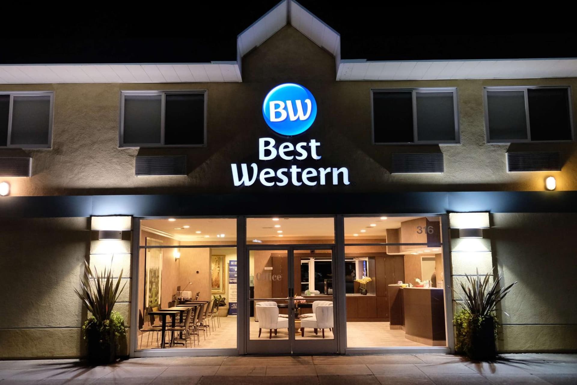 Best Western Inn featured exterior or lobby in Redwood City, CA — similar hotel