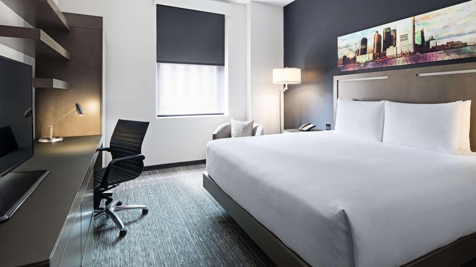 Hyatt House Jersey City property views in Jersey City, NJ — gallery photo 3
