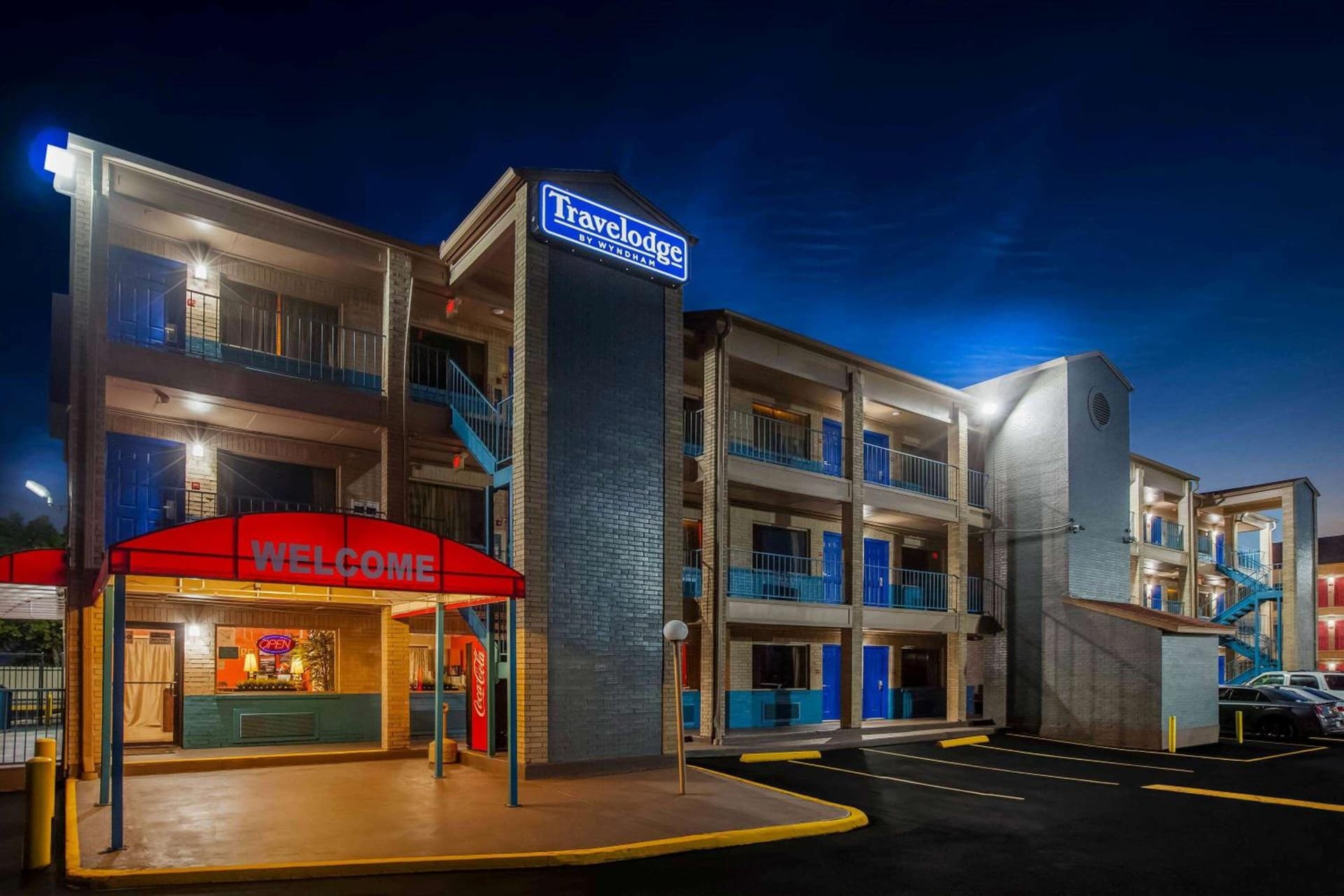 Travelodge by Wyndham Houston Hobby Airport featured exterior or lobby in Houston, TX — similar hotel