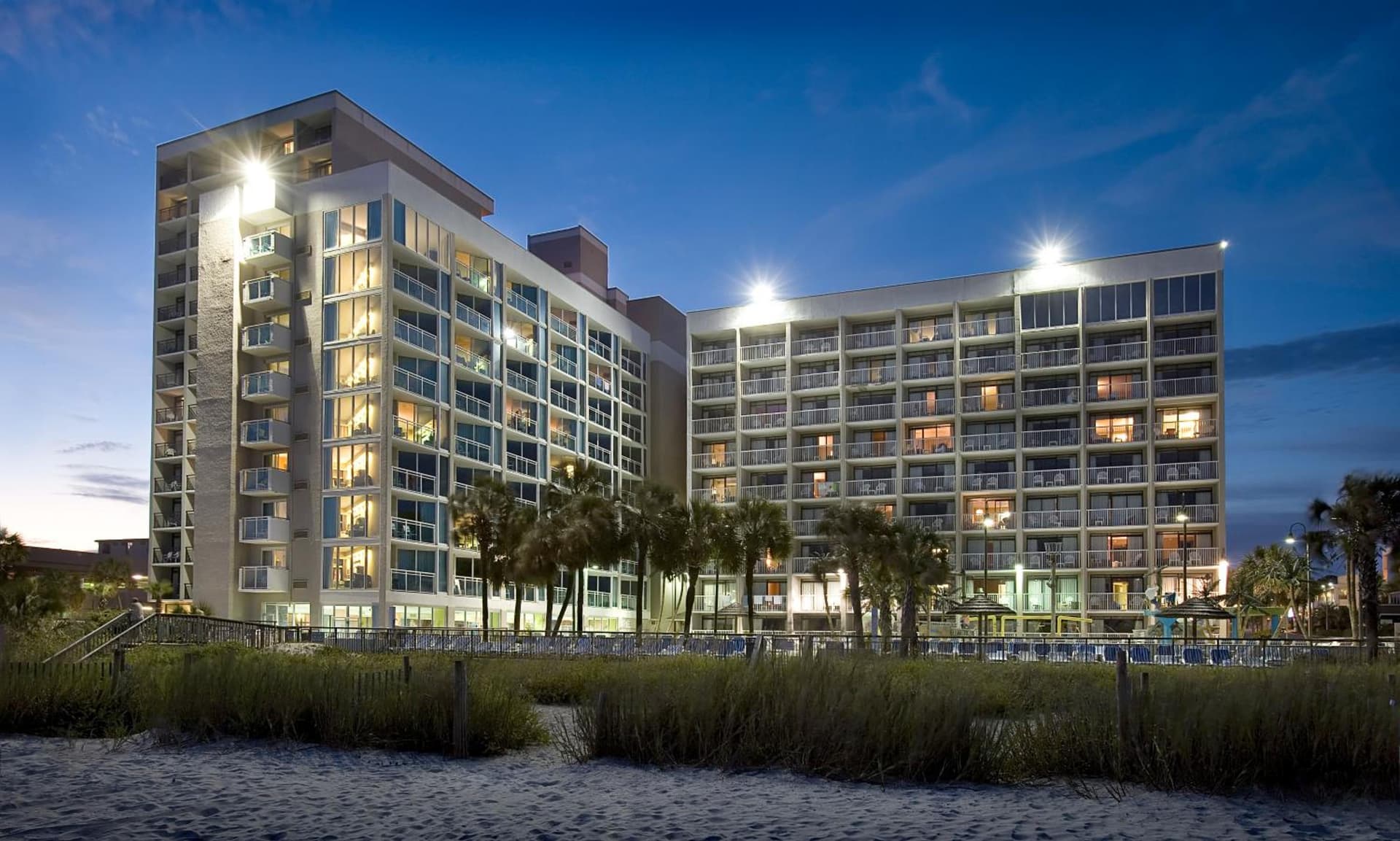 Captain's Quarters Resort featured exterior or lobby in Myrtle Beach, SC — similar hotel