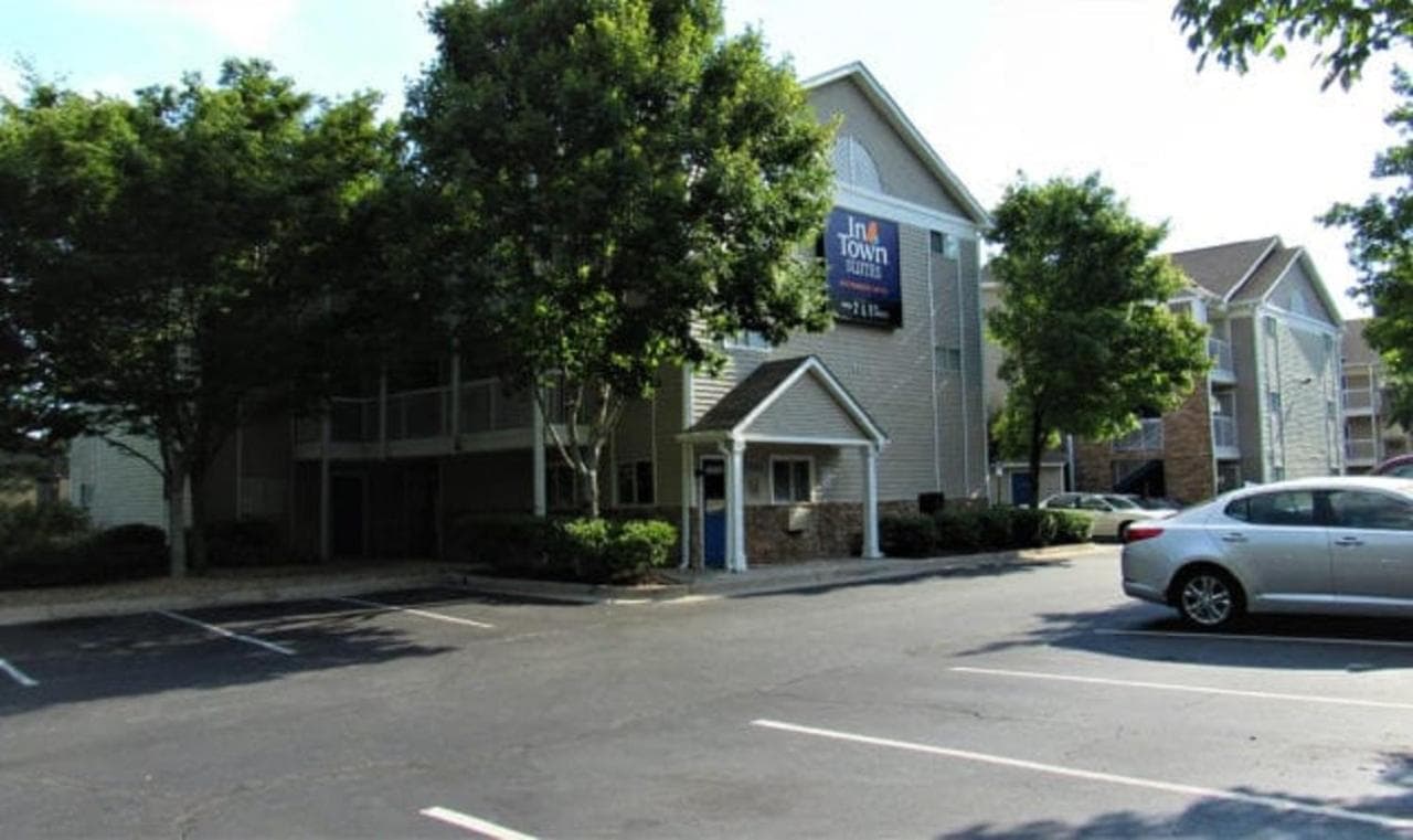InTown Suites Extended Stay Atlanta GA - Roswell Alpharetta featured exterior or lobby in Roswell, GA — similar hotel