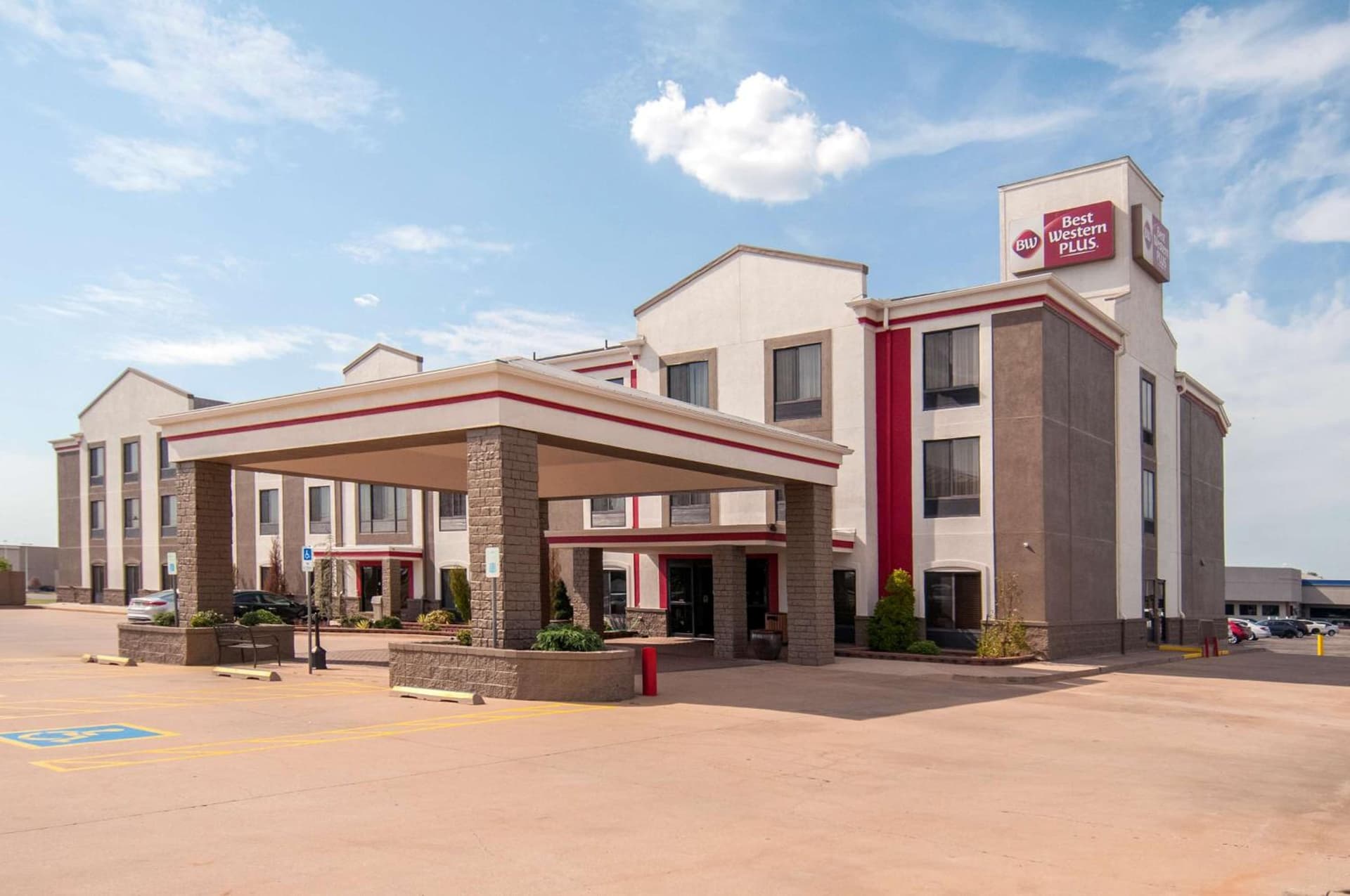 Best Western PLUS Memorial Inn featured exterior or lobby in Oklahoma City, OK — similar hotel