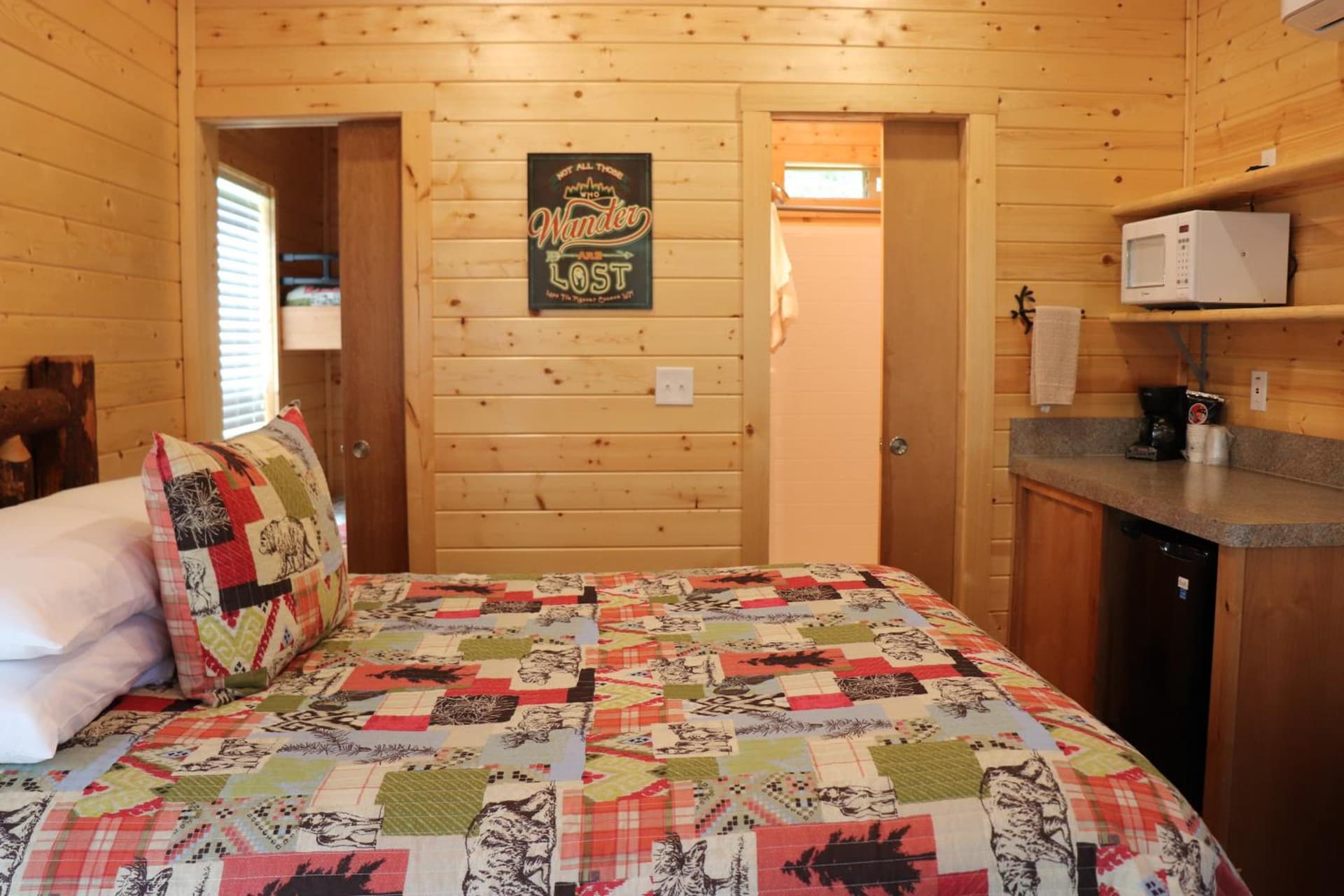 Lone Fir Resort property views in Cougar, WA — gallery photo 3