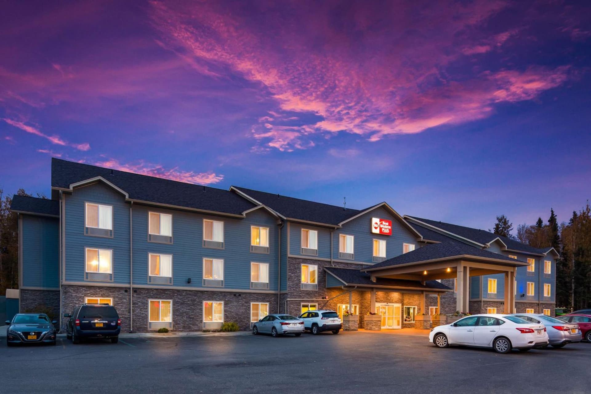 Best Western Plus Chena River Lodge featured exterior or lobby in Fairbanks, AK — similar hotel