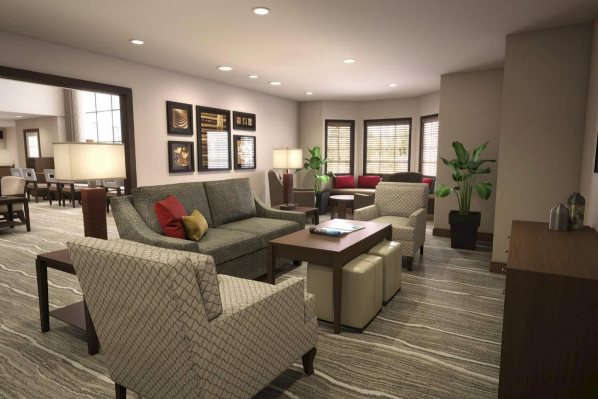 Staybridge Suites - Lafayette by IHG property views in Lafayette, IN — gallery photo 3