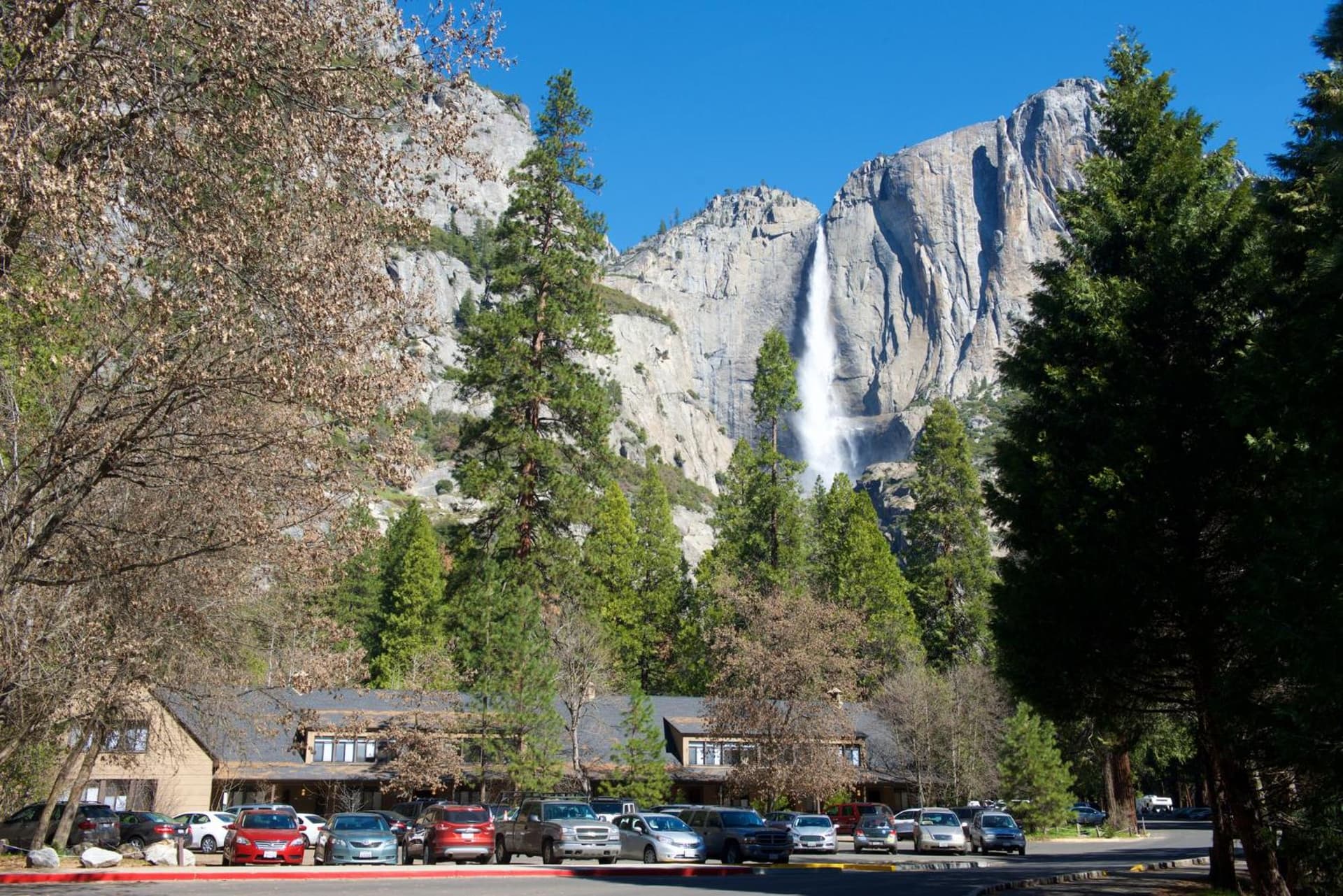 Yosemite Valley Lodge featured exterior or lobby in Yosemite Village, CA — similar hotel