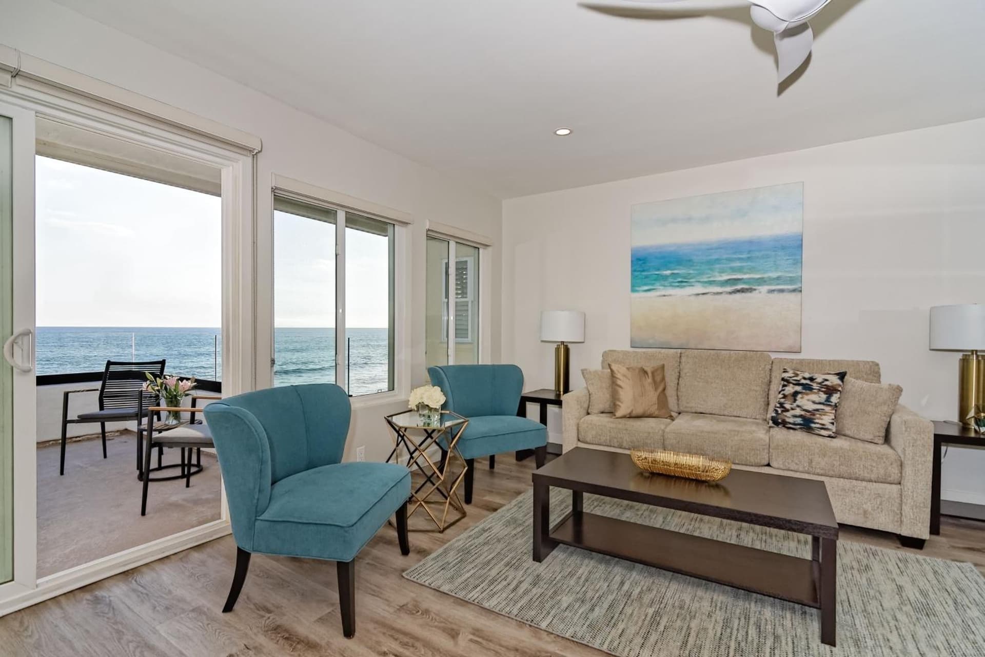 Ocean Villas Beach Front interior in Carlsbad, CA — gallery photo 2