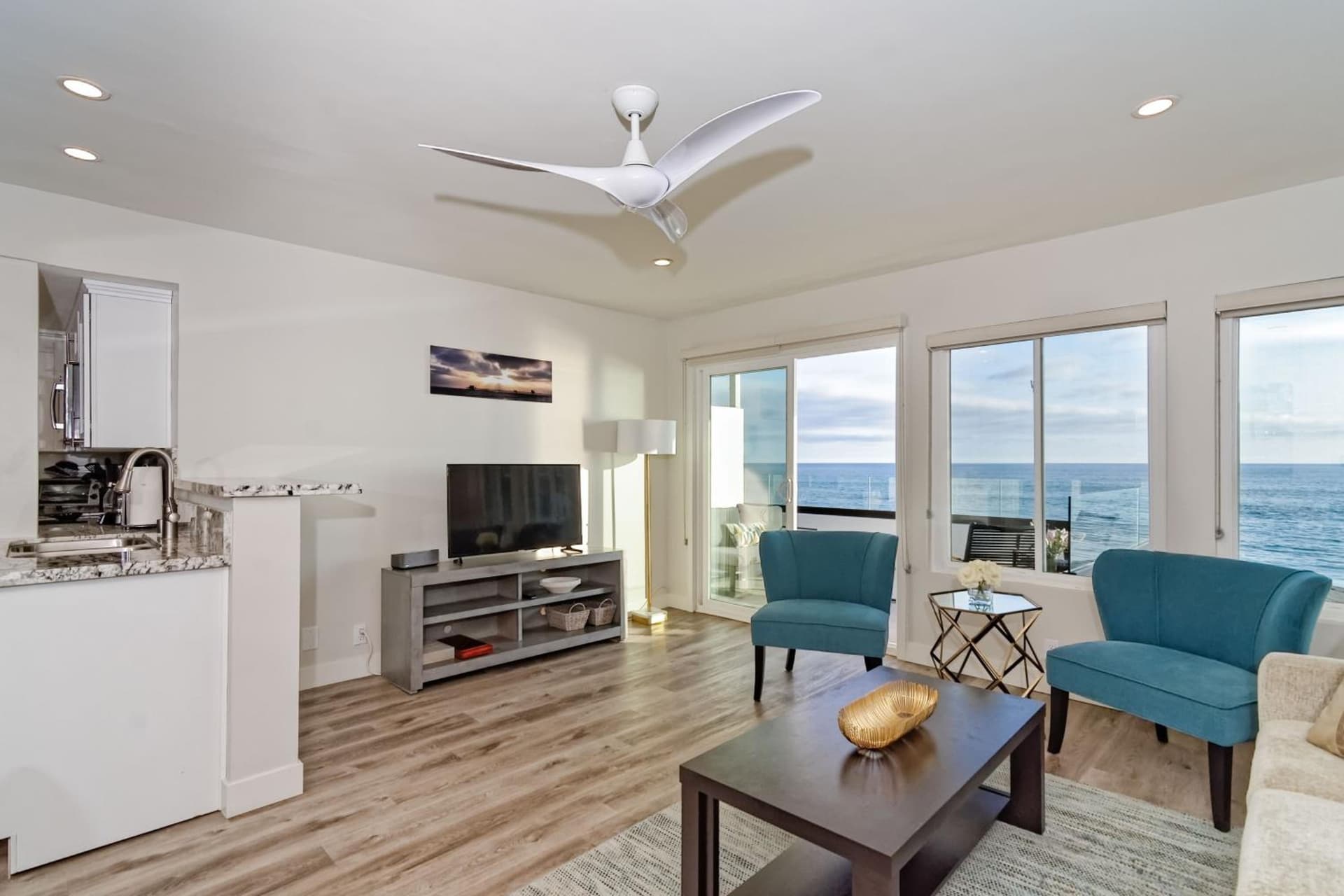 Ocean Villas Beach Front property views in Carlsbad, CA — gallery photo 3