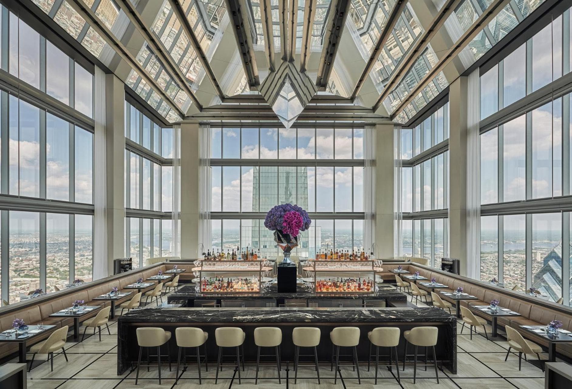 Four Seasons Hotel Philadelphia at Comcast Center property views in Philadelphia, PA — gallery photo 3