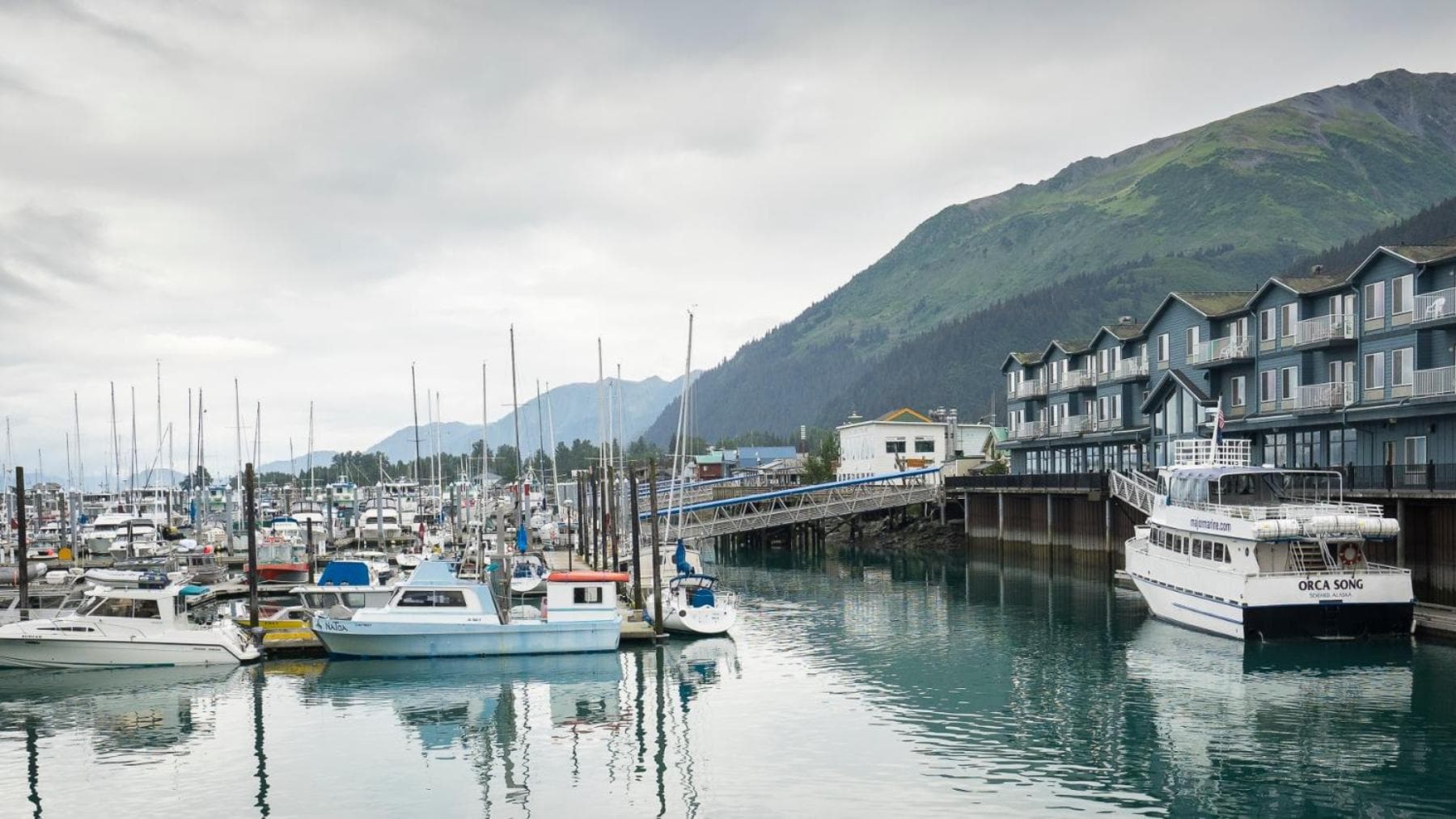 Harbor 360 Hotel Seward property views in Seward, AK — gallery photo 3
