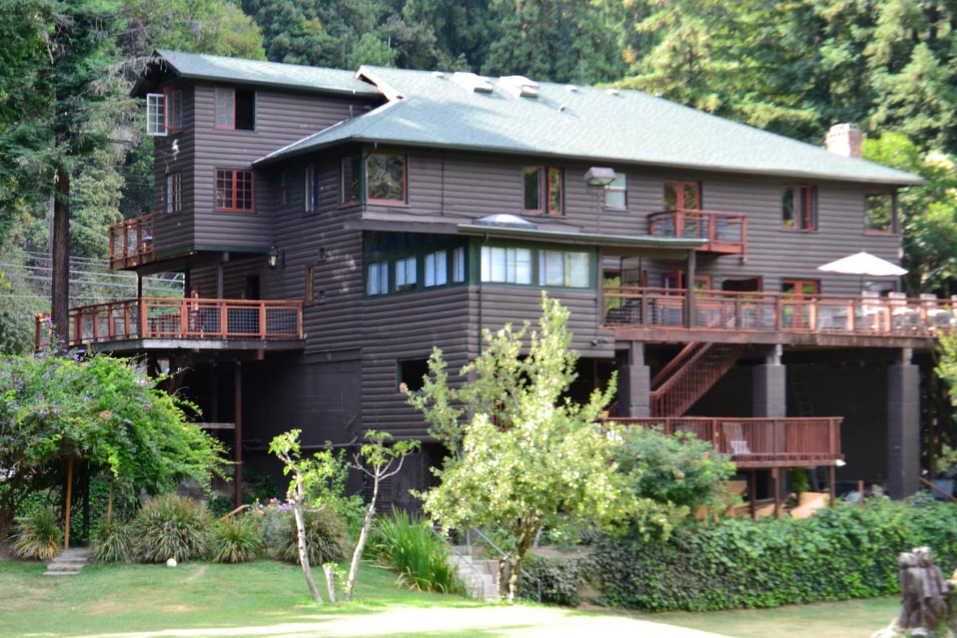 Guerneville Lodge property views in Guerneville, CA — gallery photo 3
