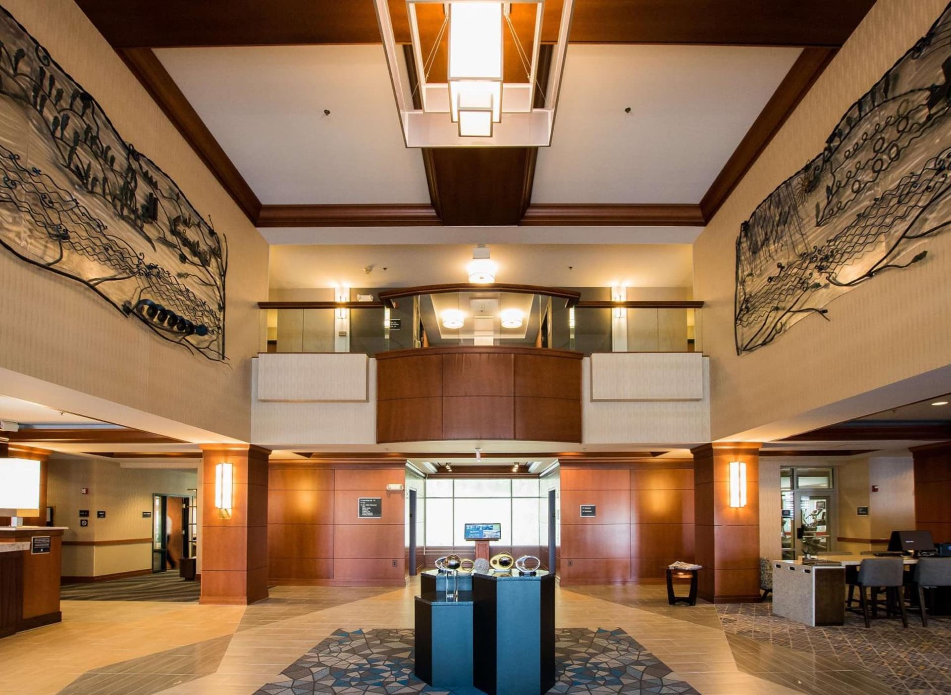 Wyndham Moline on John Deere Commons interior in Moline, IL — gallery photo 2