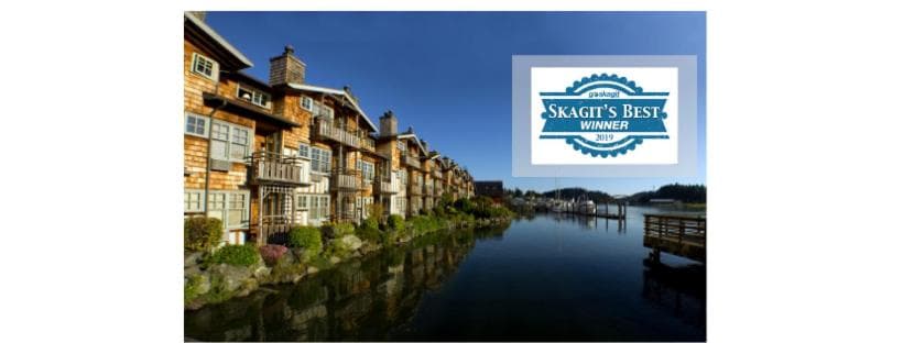 La Conner Channel Lodge property views in La Conner, WA — gallery photo 3