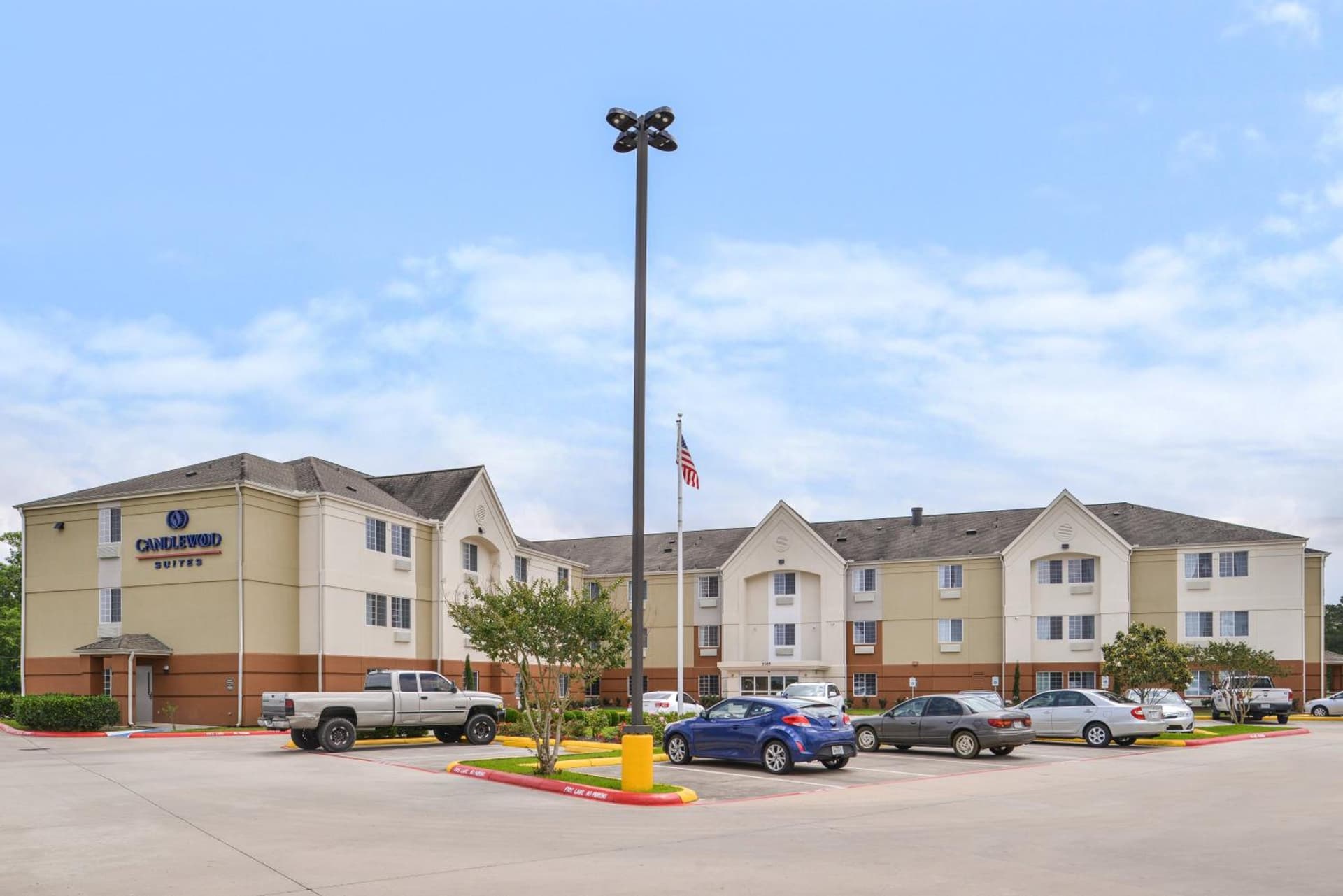 Candlewood Suites Beaumont by IHG featured exterior or lobby in Beaumont, TX — similar hotel