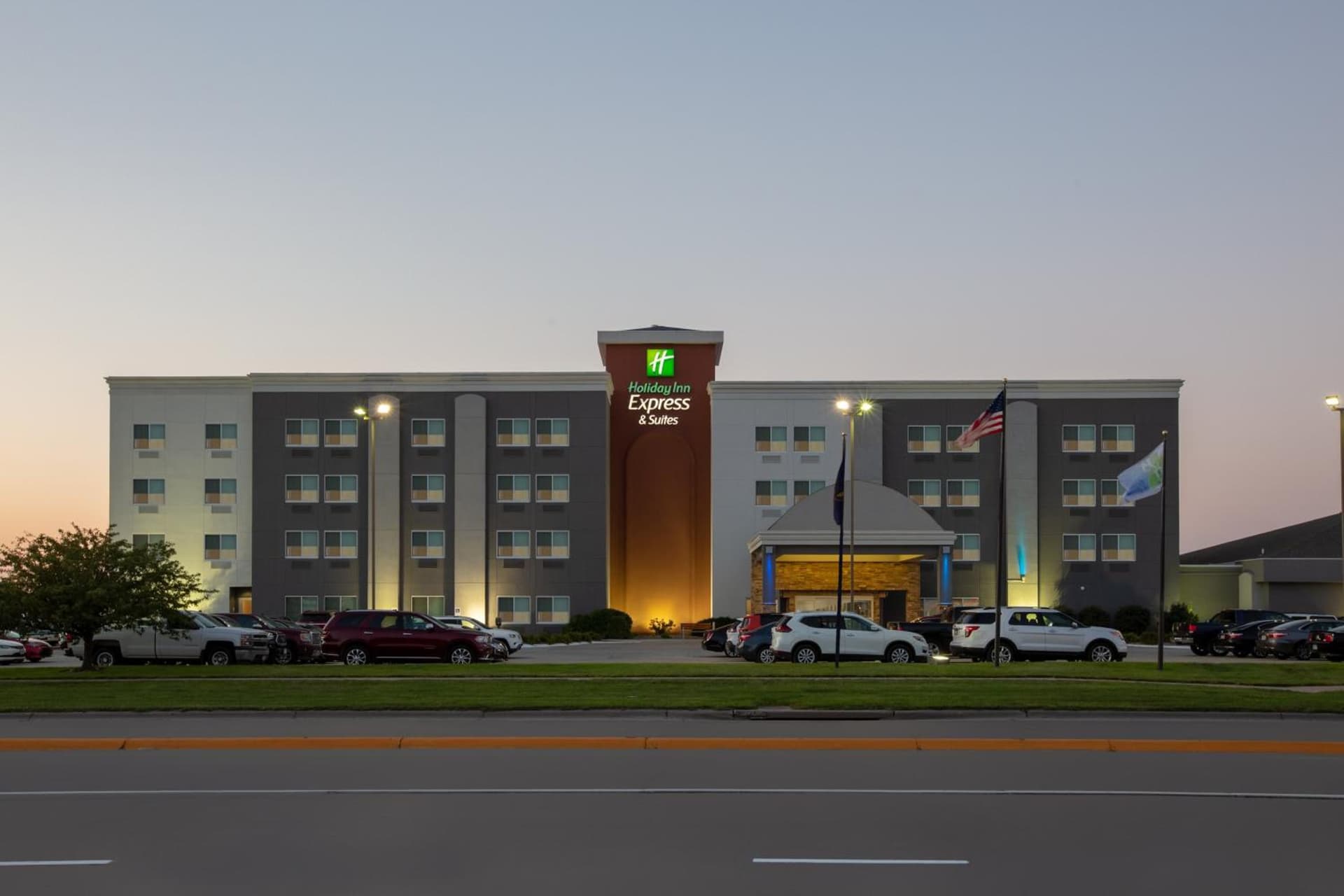 Holiday Inn Express Hotel & Suites Columbus by IHG featured exterior or lobby in Columbus, NE — similar hotel
