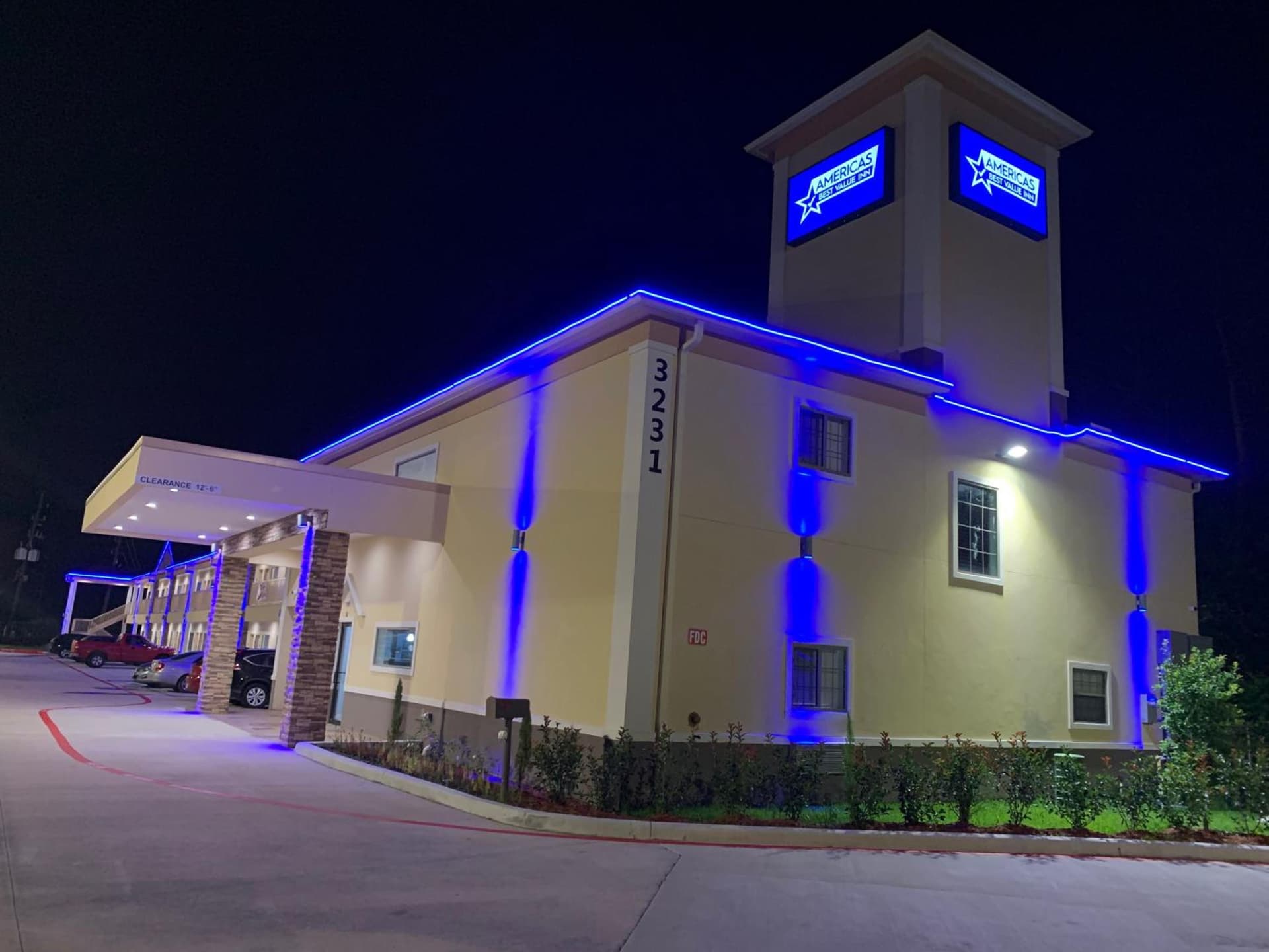 Americas Best Value Inn- Aldine Westfield property views in Humble, TX — gallery photo 3