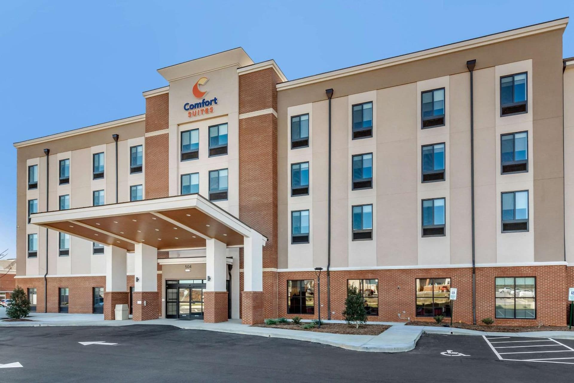 Comfort Suites Greensboro-High Point featured exterior or lobby in Greensboro, NC — similar hotel