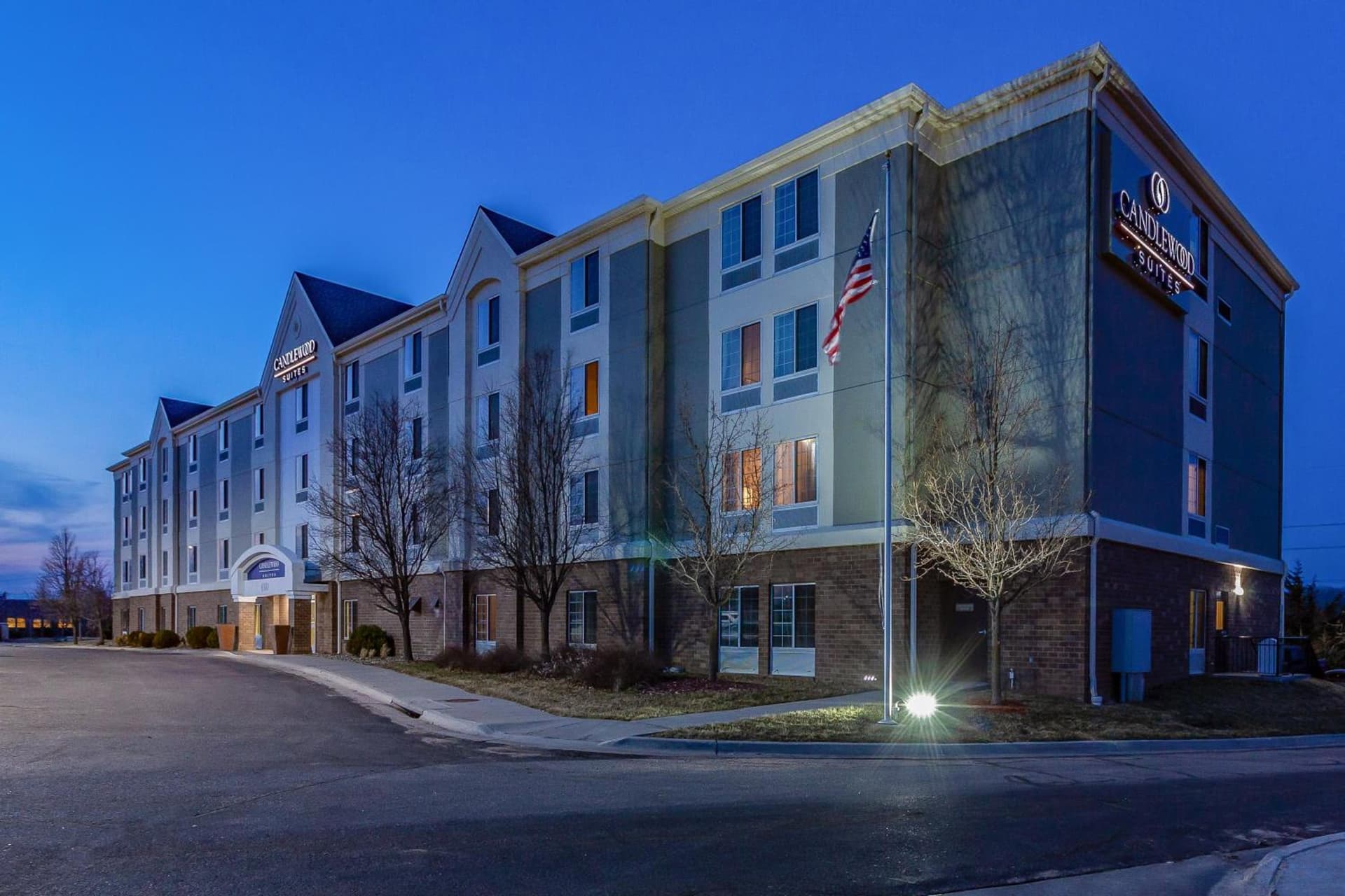 Candlewood Suites Lincoln by IHG featured exterior or lobby in Lincoln, NE — similar hotel