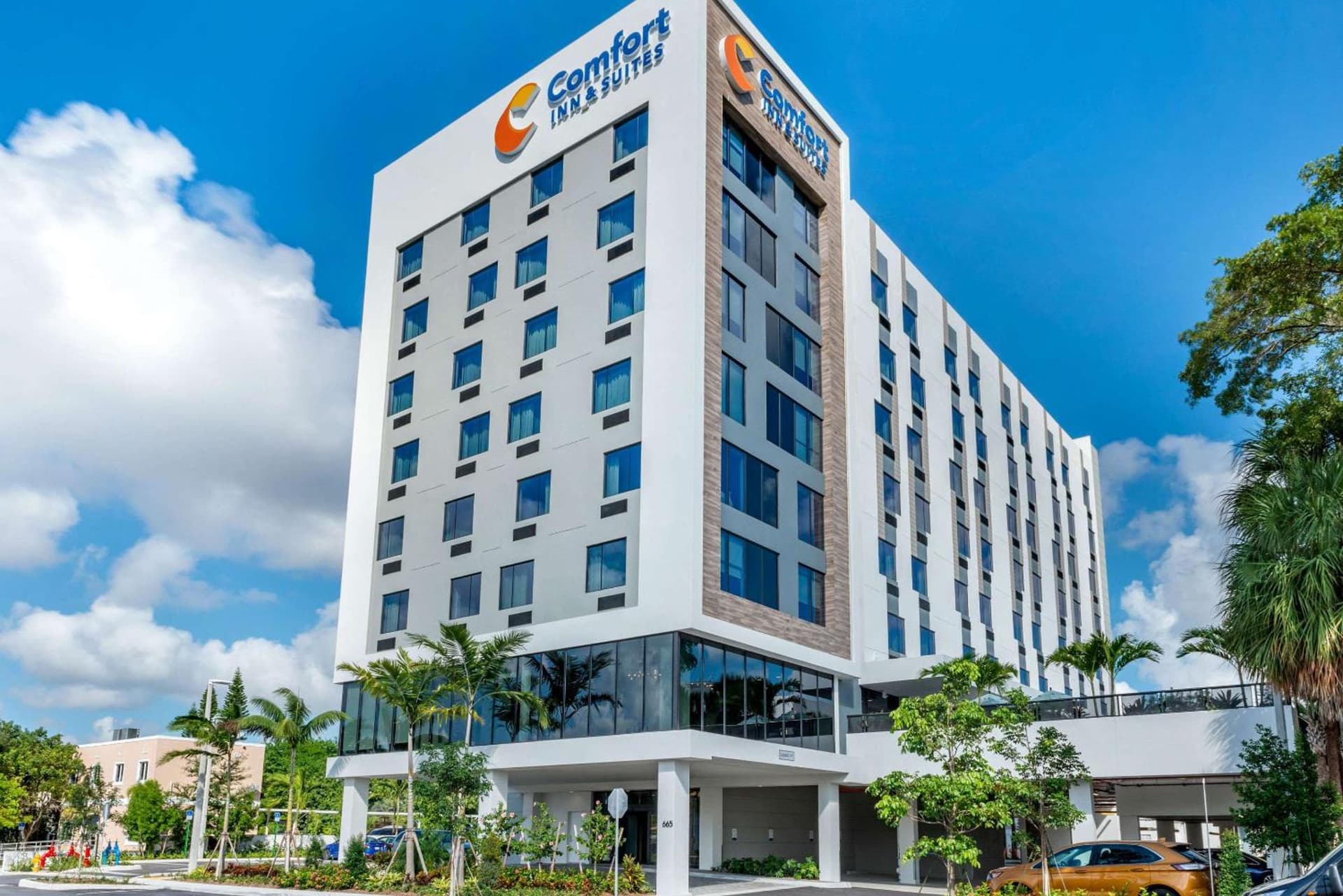 Comfort Inn & Suites Miami International Airport exterior or lobby in Miami, FL — main listing photo
