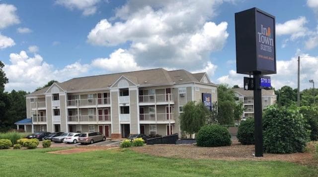 Intown Suites Extended Stay Select Charlotte NC - University featured exterior or lobby in Charlotte, NC — similar hotel