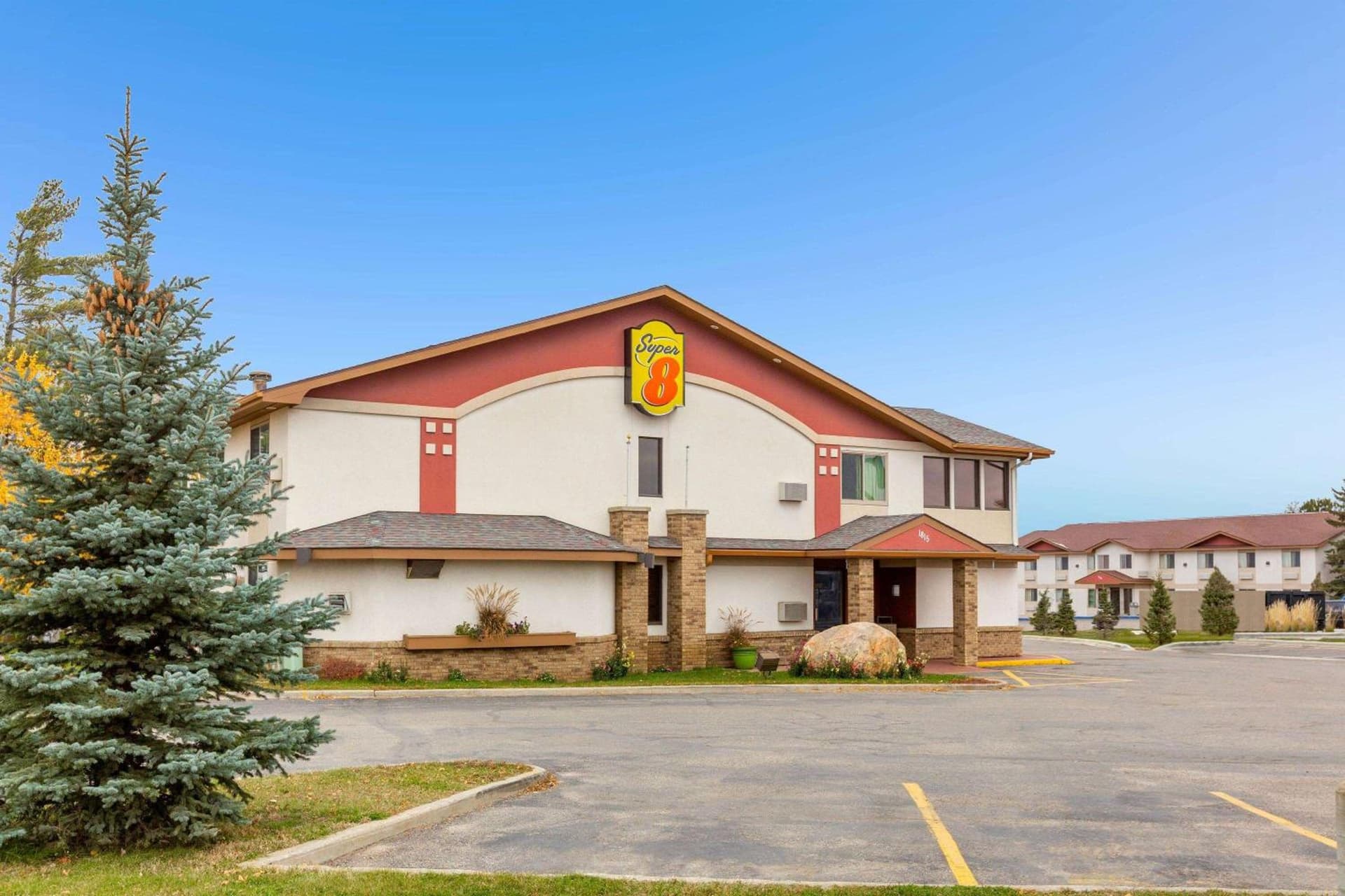 Super 8 by Wyndham Bemidji MN featured exterior or lobby in Bemidji, MN — similar hotel
