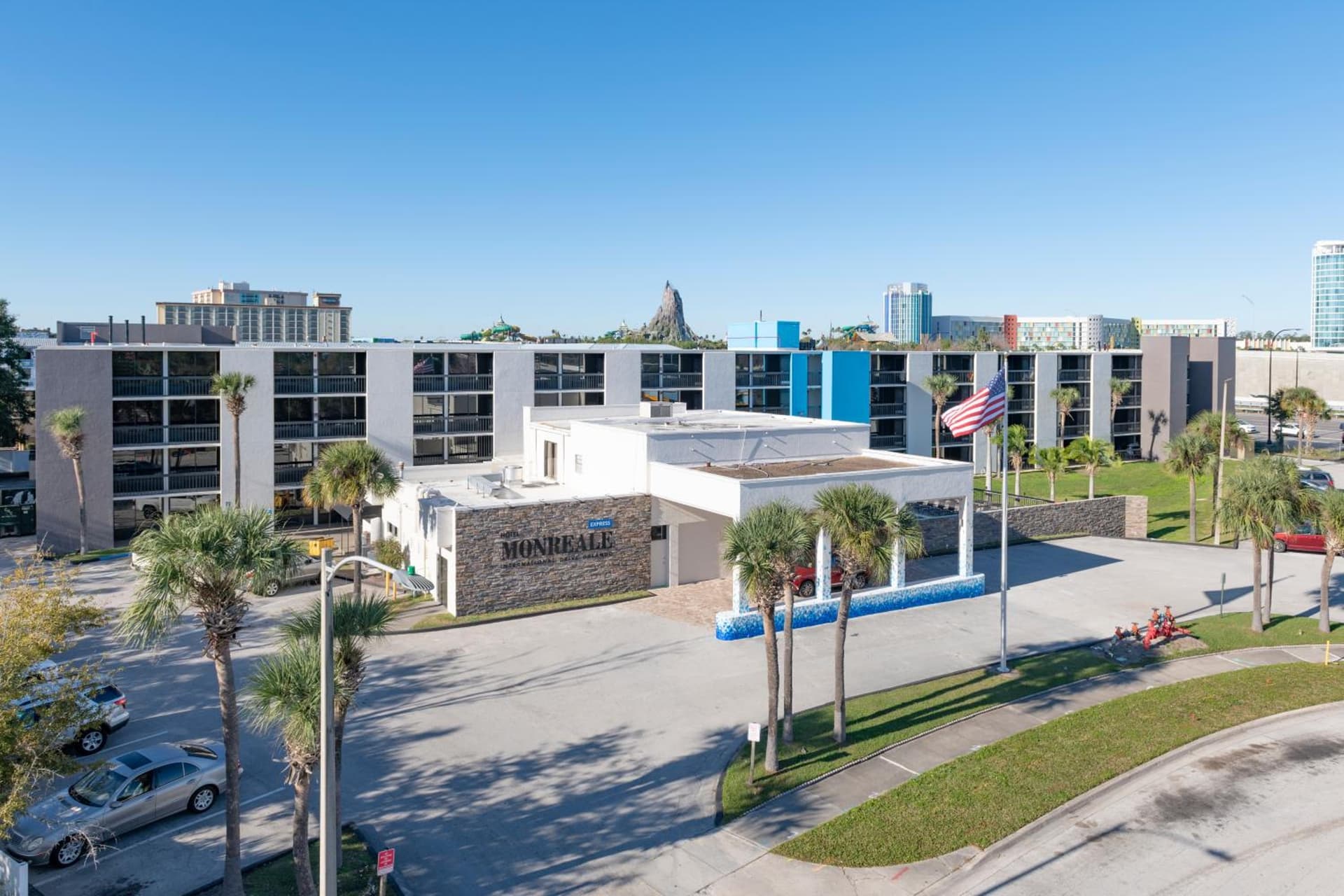 Hotel Monreale Express International Drive Orlando exterior or lobby in Orlando, FL — main listing photo