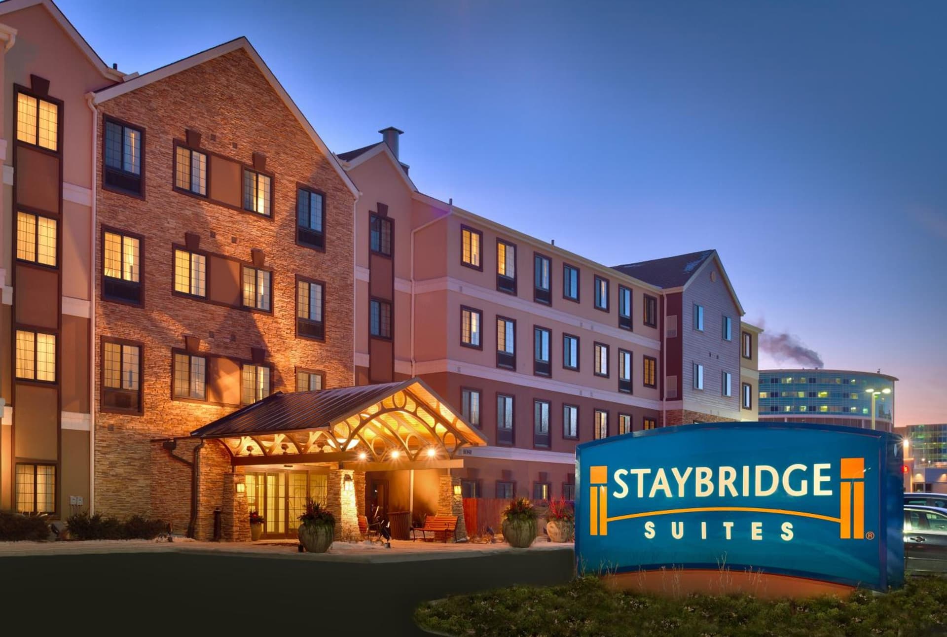 Staybridge Suites Omaha 80th and Dodge by IHG featured exterior or lobby in Omaha, NE — similar hotel