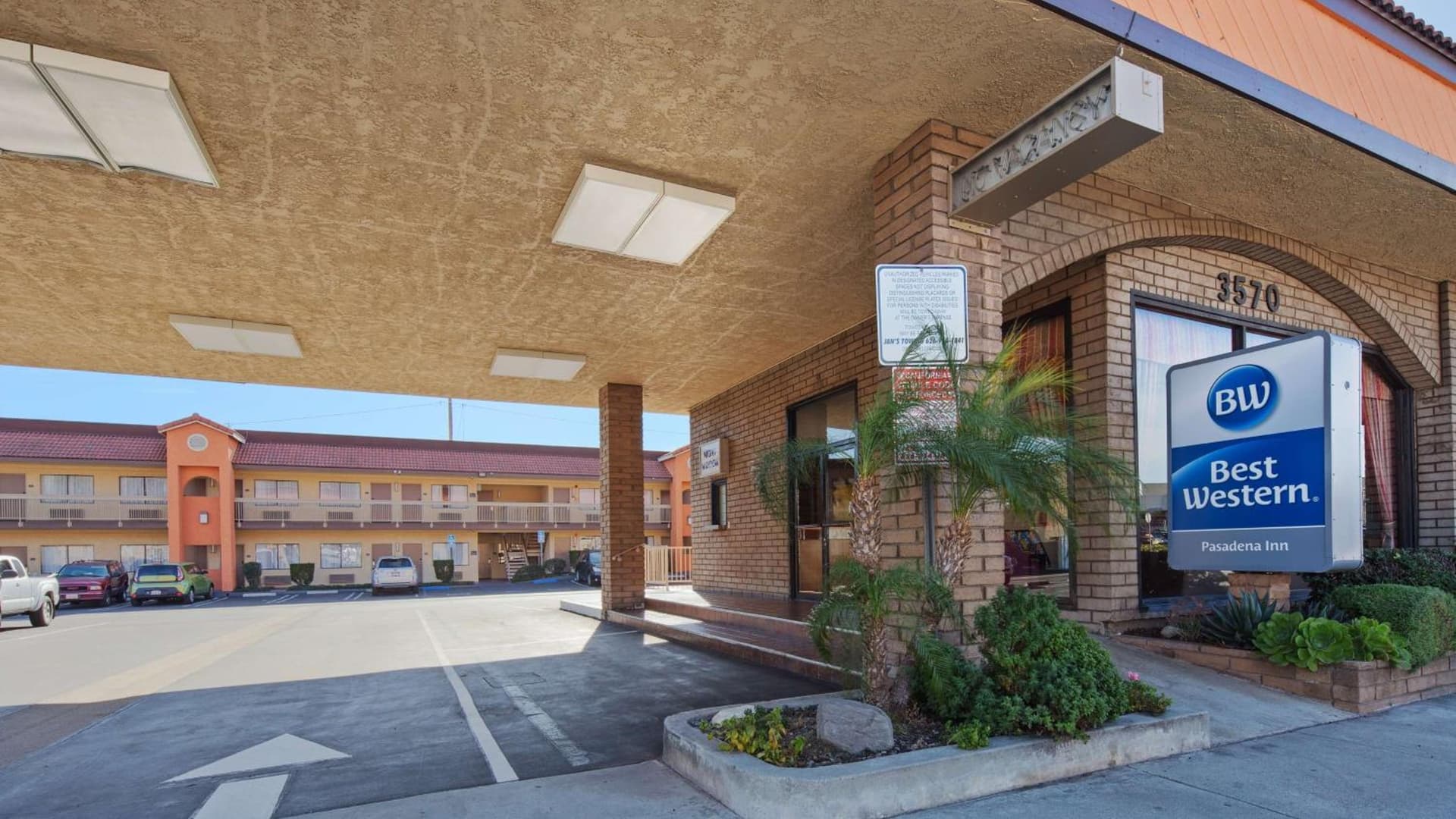 Best Western Pasadena Inn featured exterior or lobby in Pasadena, CA — similar hotel
