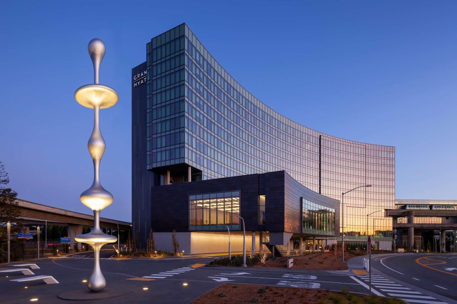 Grand Hyatt at SFO exterior or lobby in Millbrae, CA — main listing photo