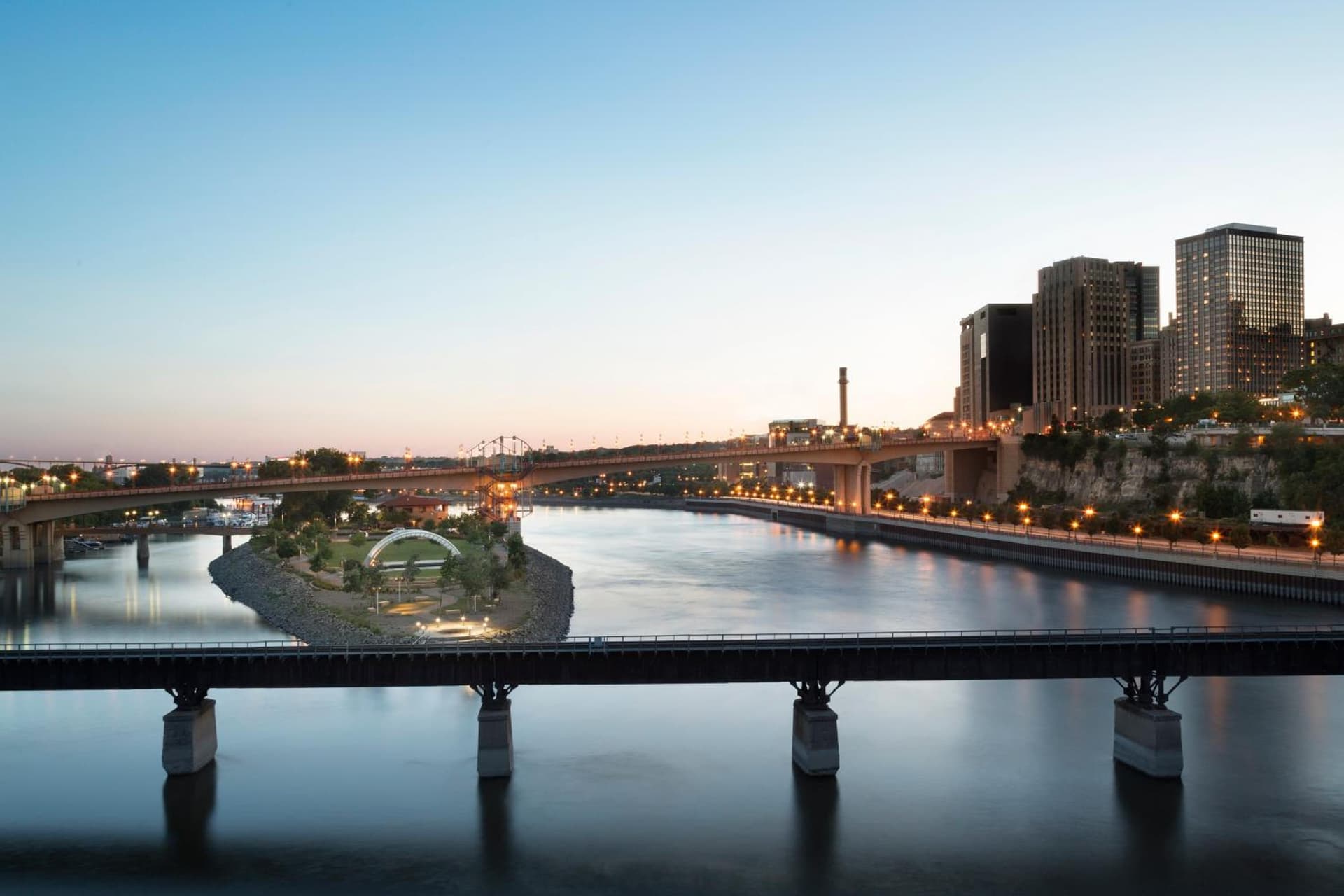 InterContinental St. Paul Riverfront by IHG property views in Saint Paul, MN — gallery photo 3