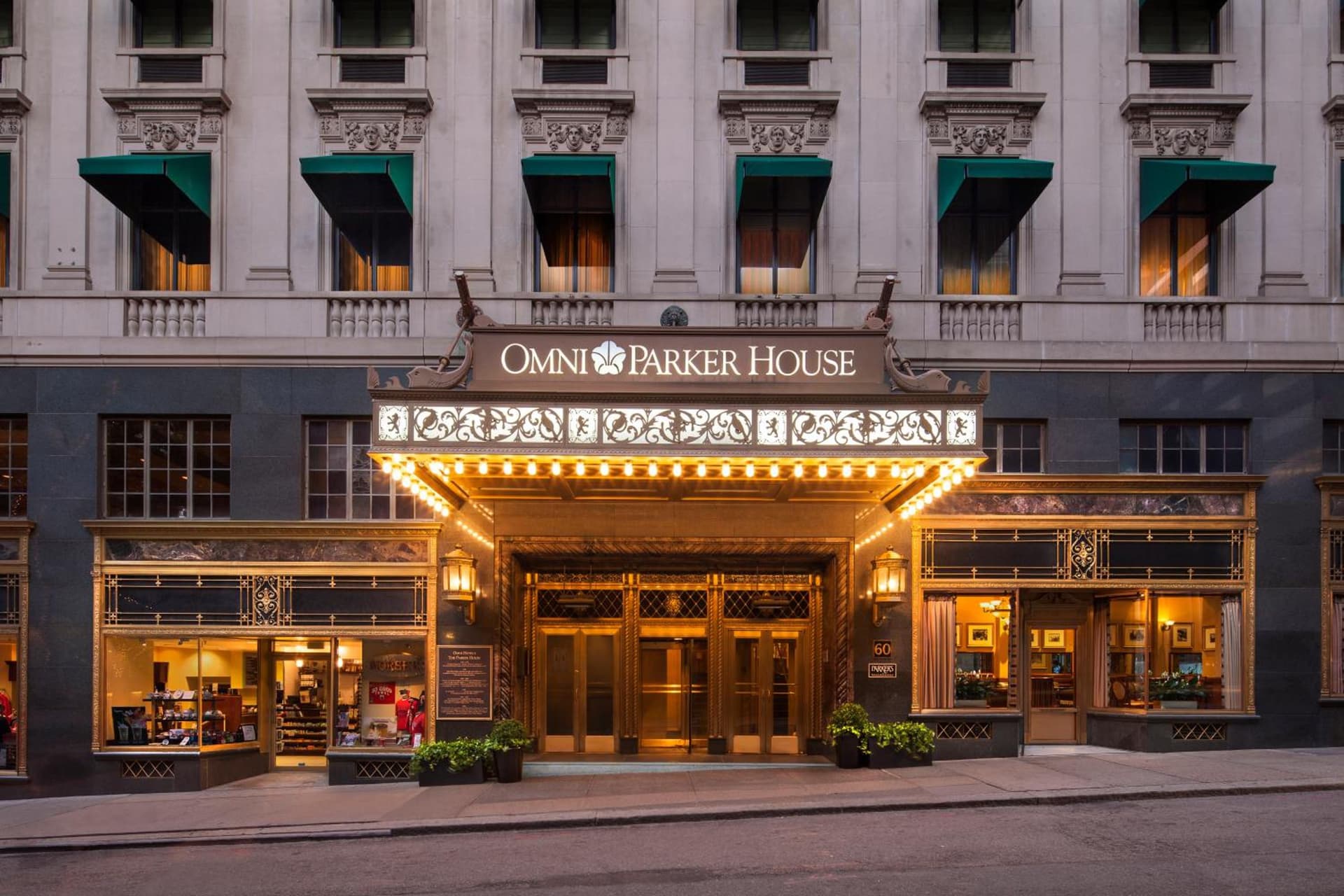 Boston Omni Parker House Hotel interior in Boston, MA — gallery photo 2
