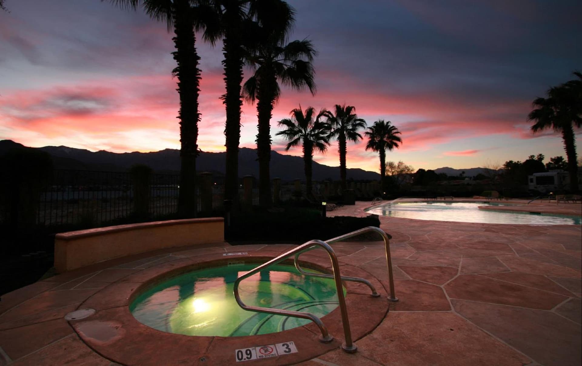 Hampton Inn & Suites Cathedral City property views in Cathedral City, CA — gallery photo 3