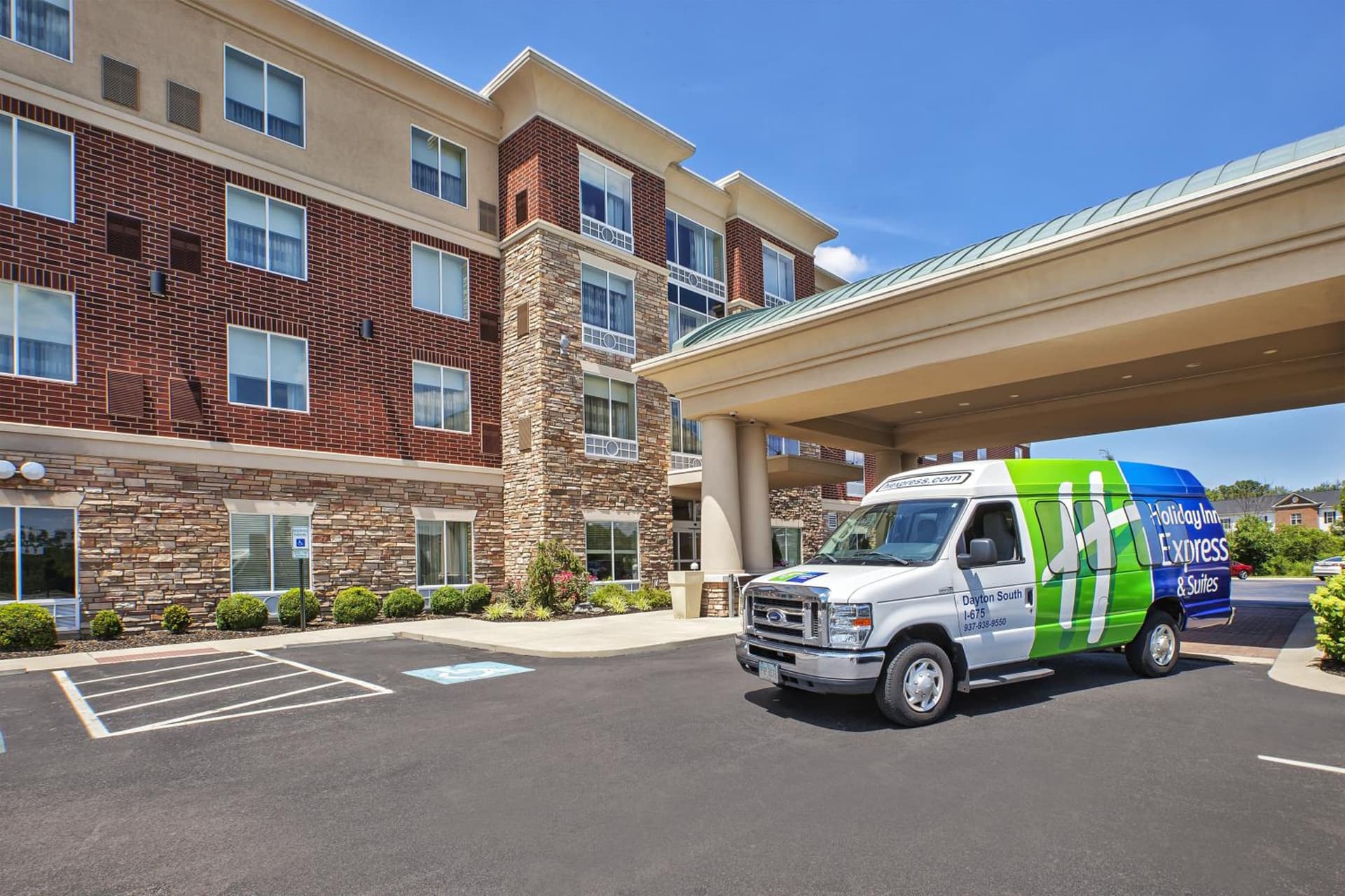 Holiday Inn Express & Suites Dayton South - I-675 by IHG featured exterior or lobby in Shanersville, OH — similar hotel