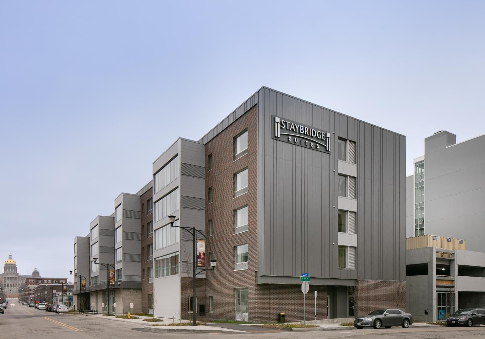 Staybridge Suites Des Moines Downtown by IHG featured exterior or lobby in Des Moines, IA — similar hotel