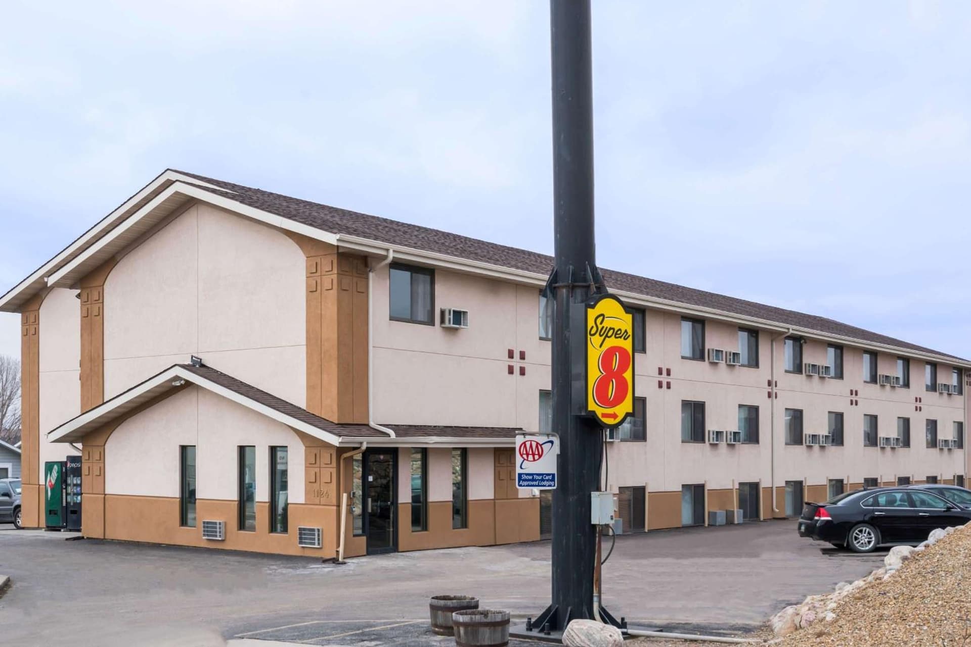 Super 8 by Wyndham Bismarck featured exterior or lobby in Bismarck, ND — similar hotel