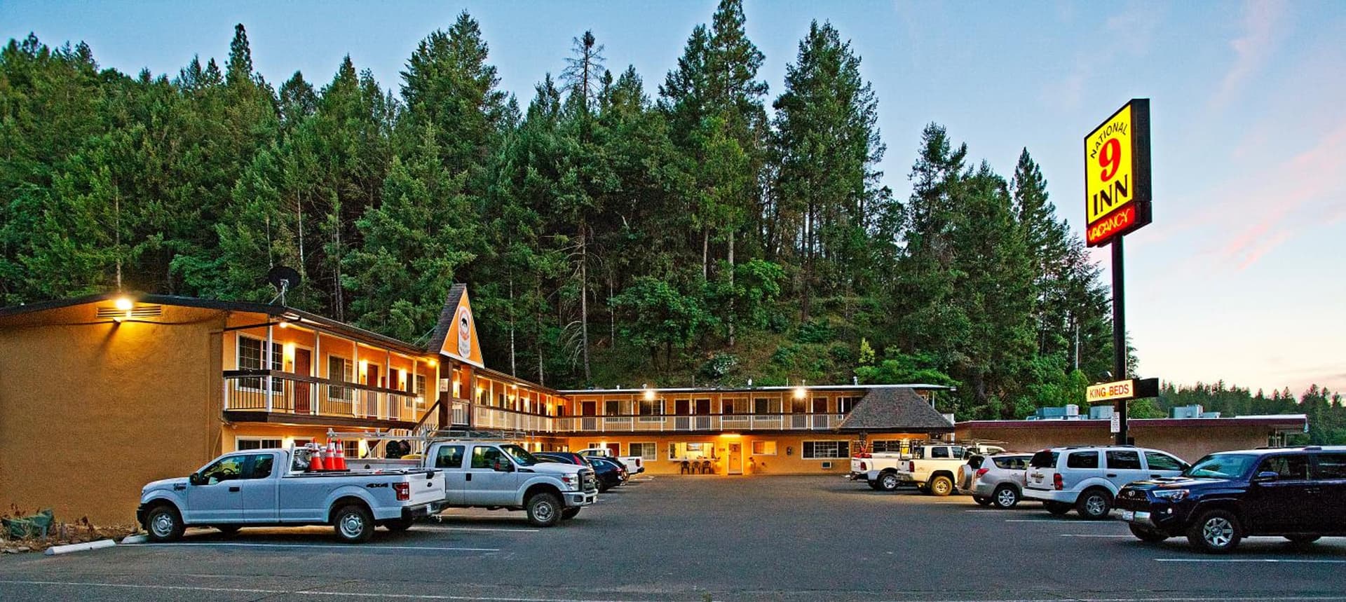 National 9 Inn - Placerville property views in Placerville, CA — gallery photo 3