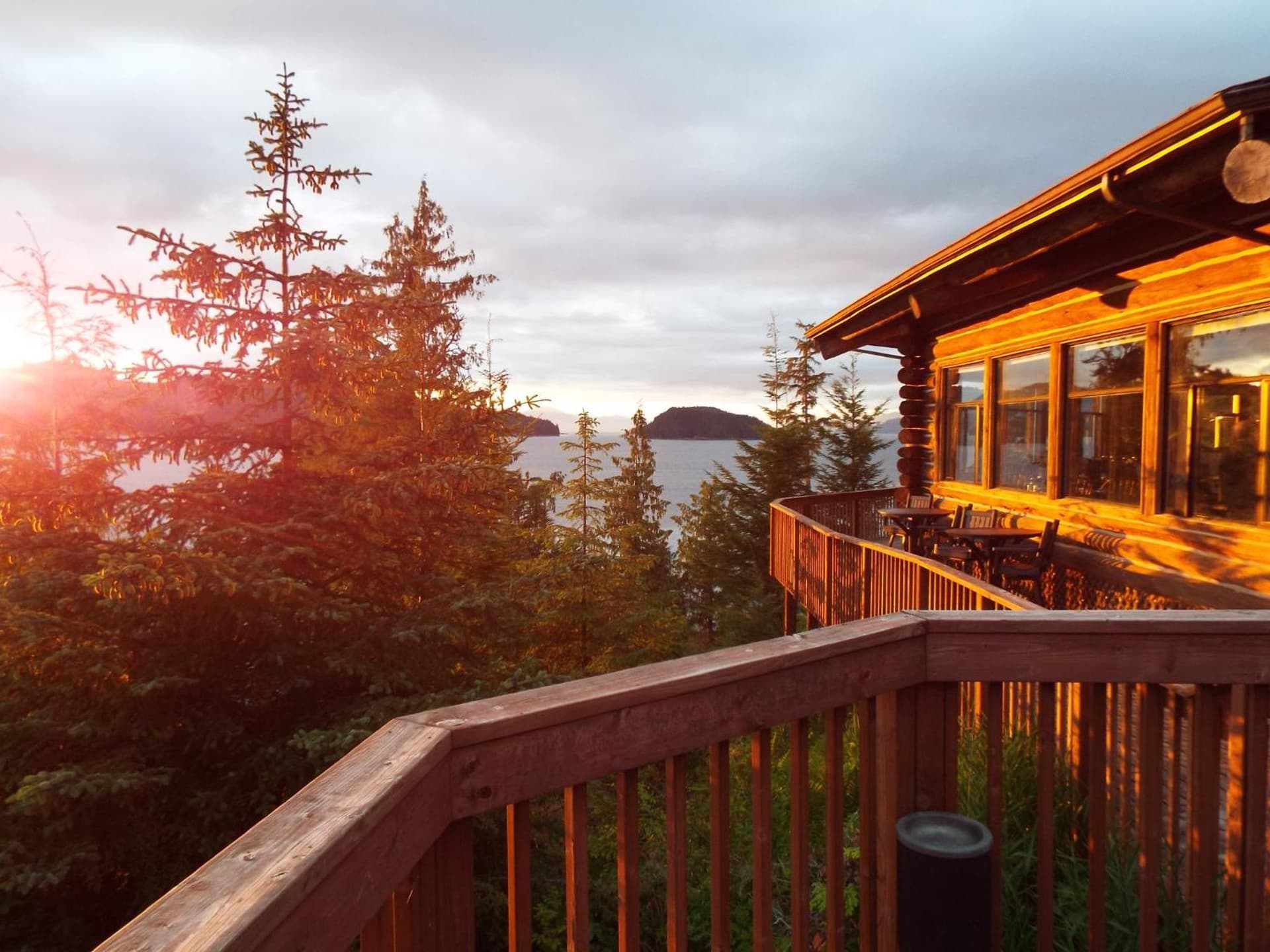 Salmon Falls Resort property views in Ketchikan, AK — gallery photo 3