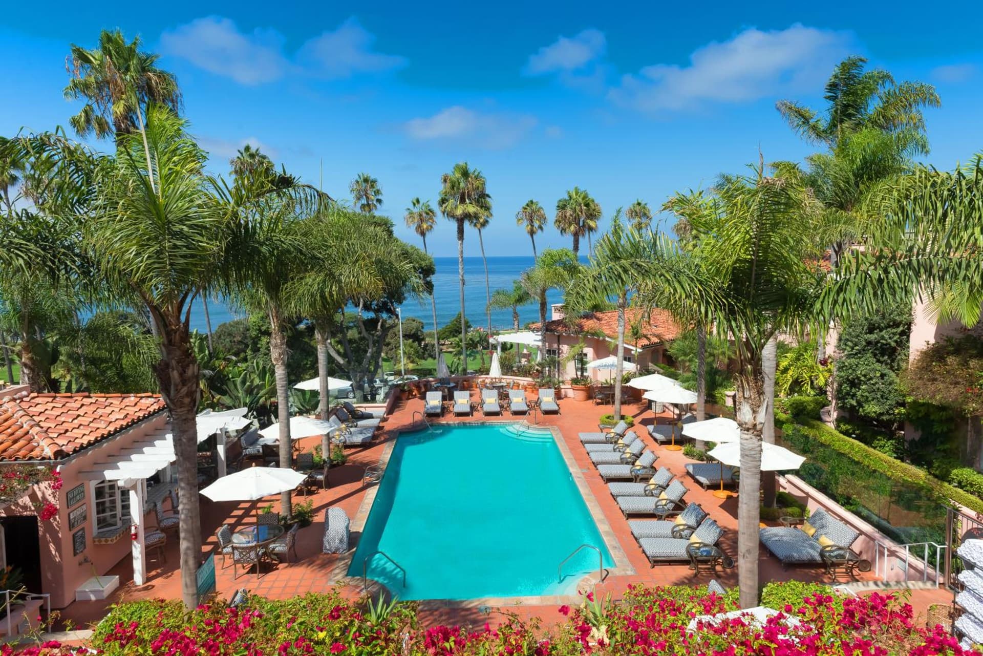 La Valencia Hotel property views in San Diego, CA — gallery photo 3