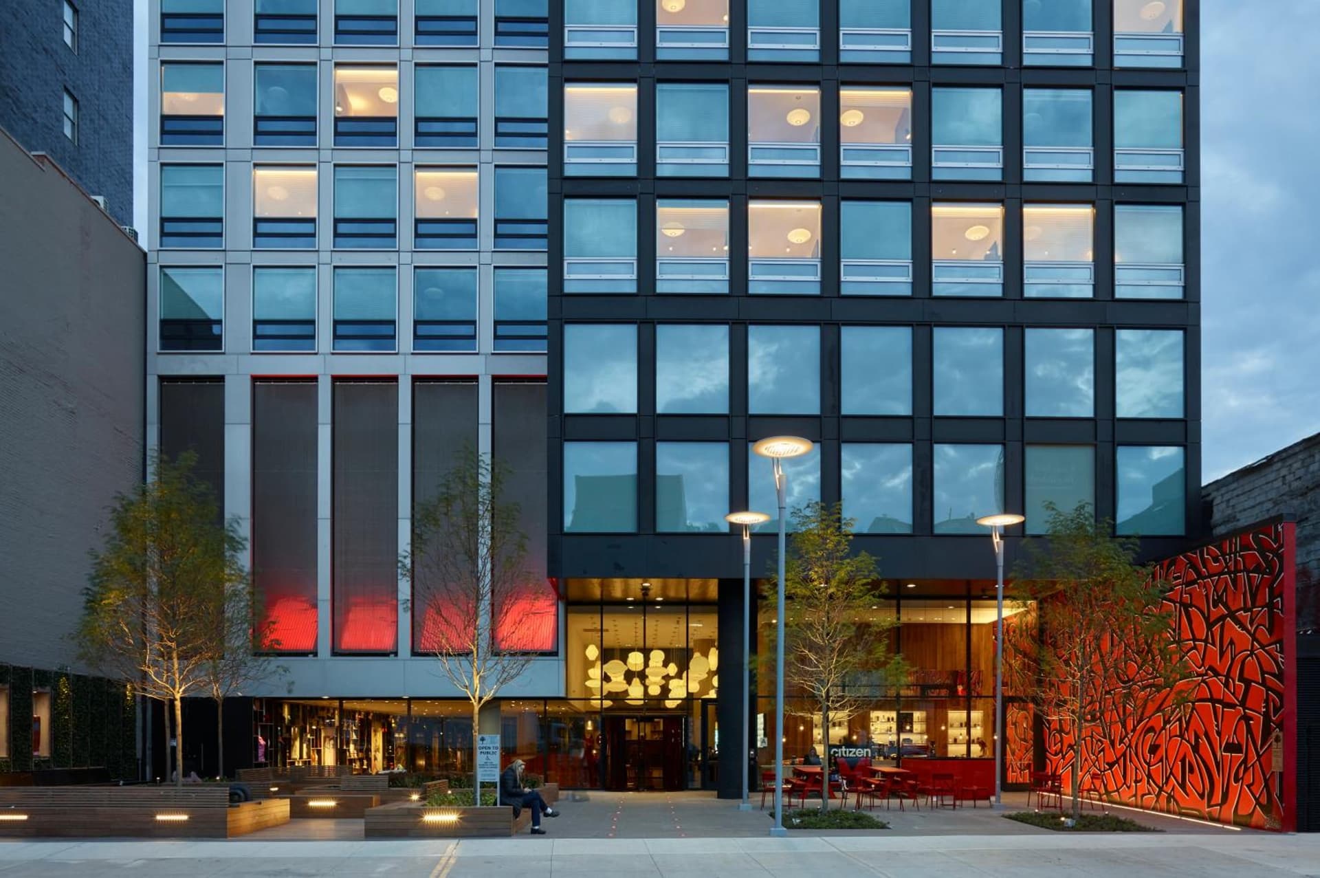 citizenM New York Bowery exterior or lobby in New York, NY — main listing photo
