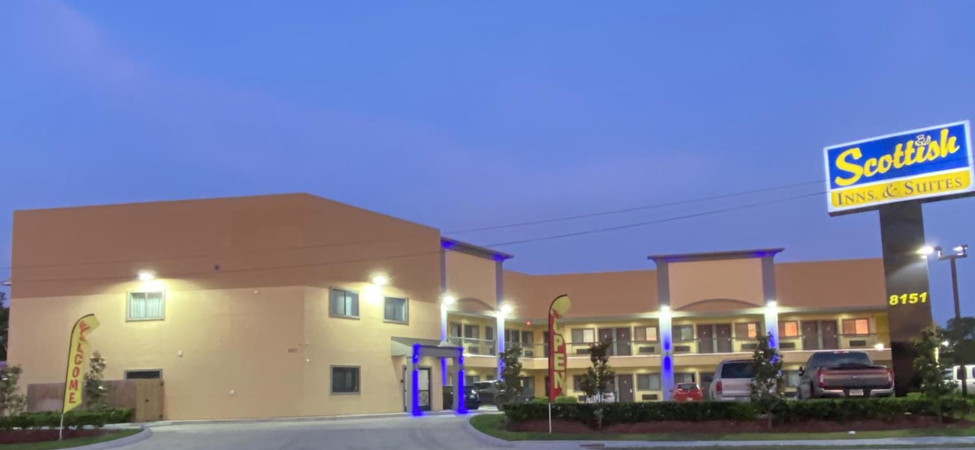 scottish inn & suites property views in Baytown, TX — gallery photo 3