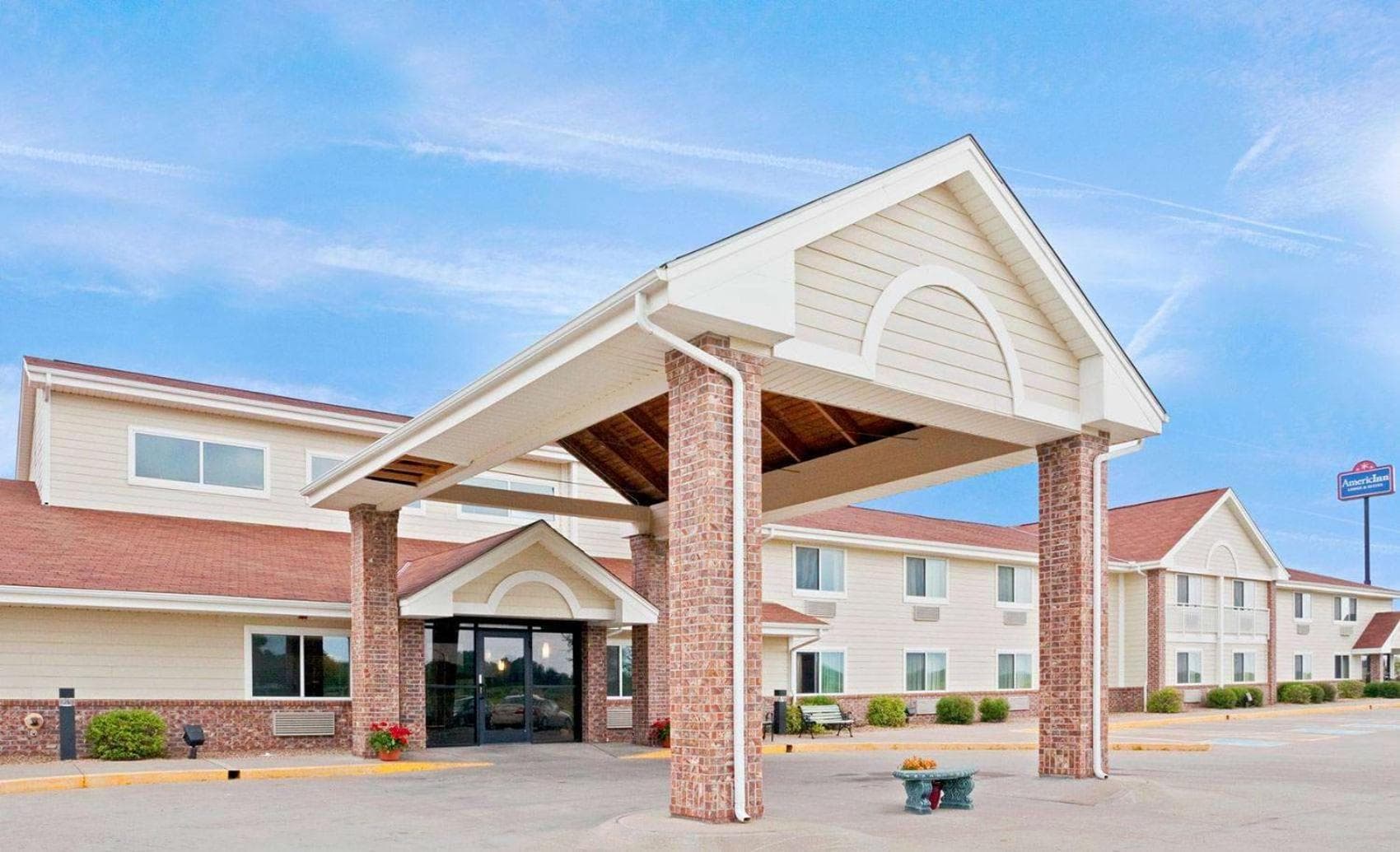 AmericInn by Wyndham Madison SD featured exterior or lobby in Madison, SD — similar hotel