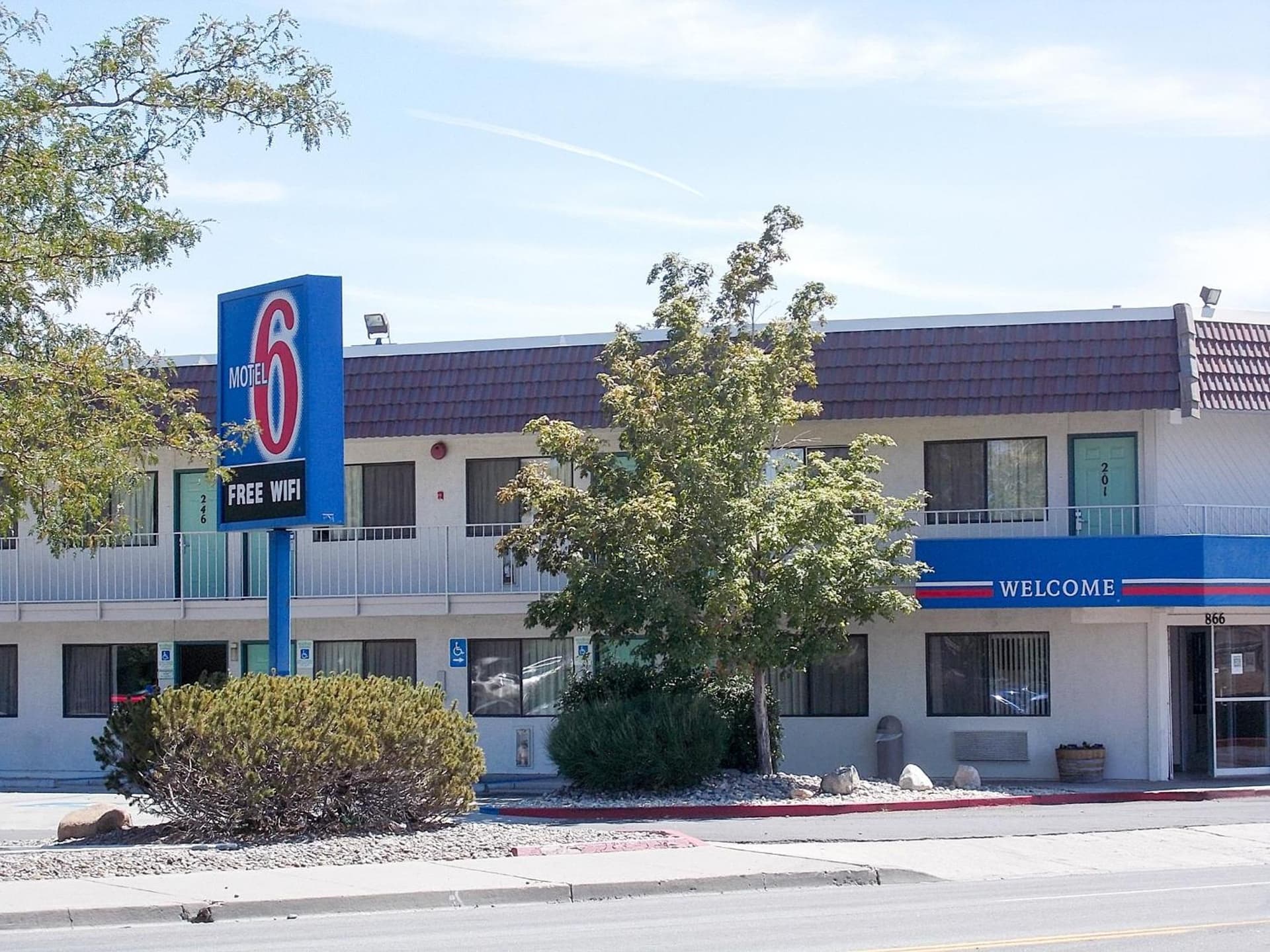 Motel 6-Reno, NV - Livestock Events Center exterior or lobby in Reno, NV — main listing photo