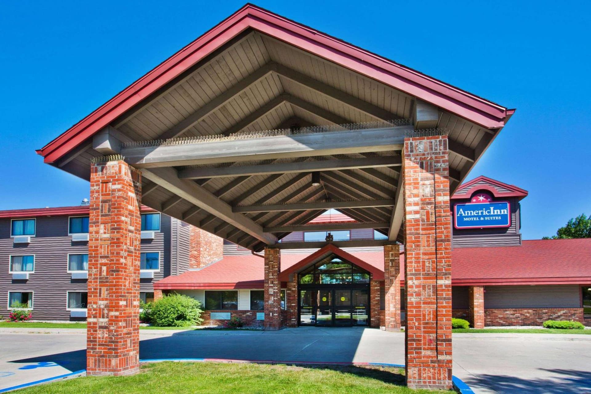 AmericInn by Wyndham Grand Forks featured exterior or lobby in Grand Forks, ND — similar hotel