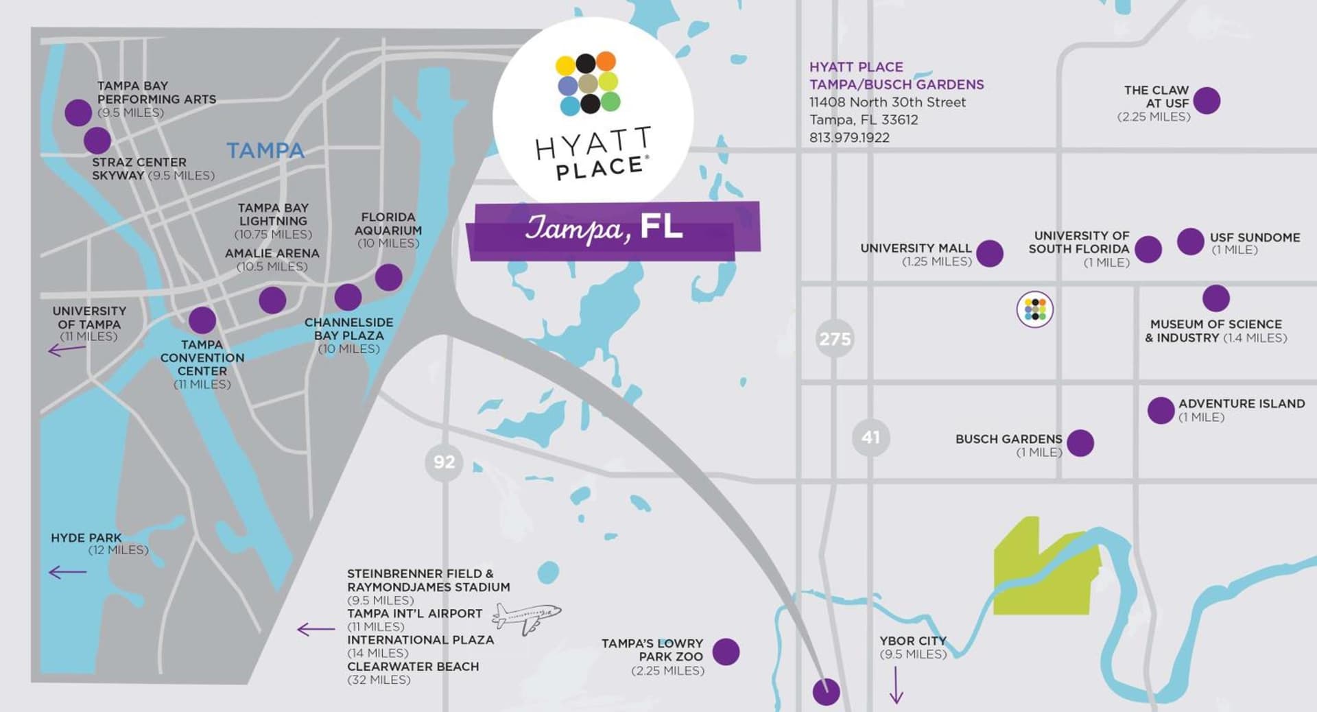 Hyatt Place Tampa Busch Gardens gallery photo in Tampa, FL — image 53
