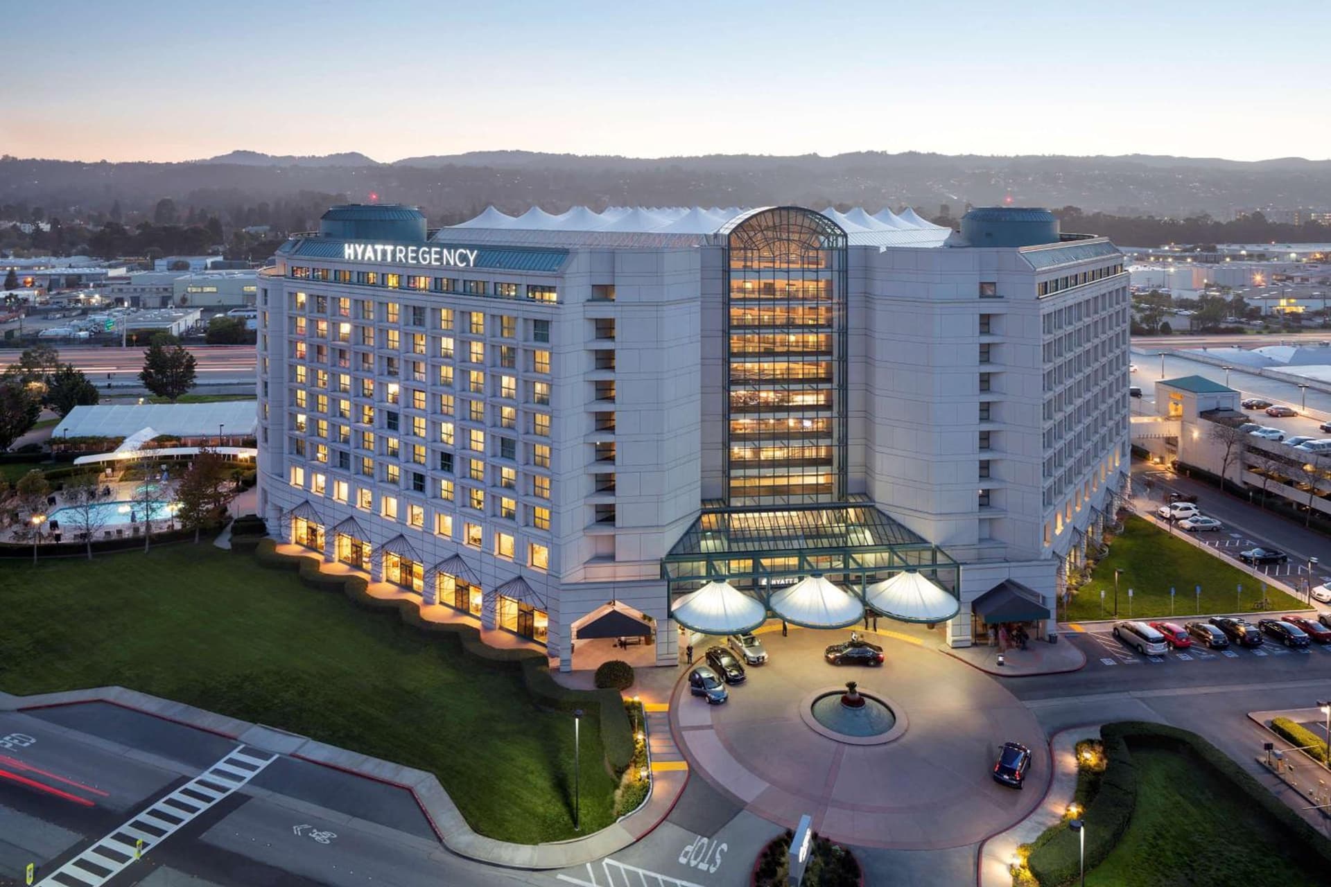 Hyatt Regency San Francisco Airport exterior or lobby in Burlingame, CA — main listing photo