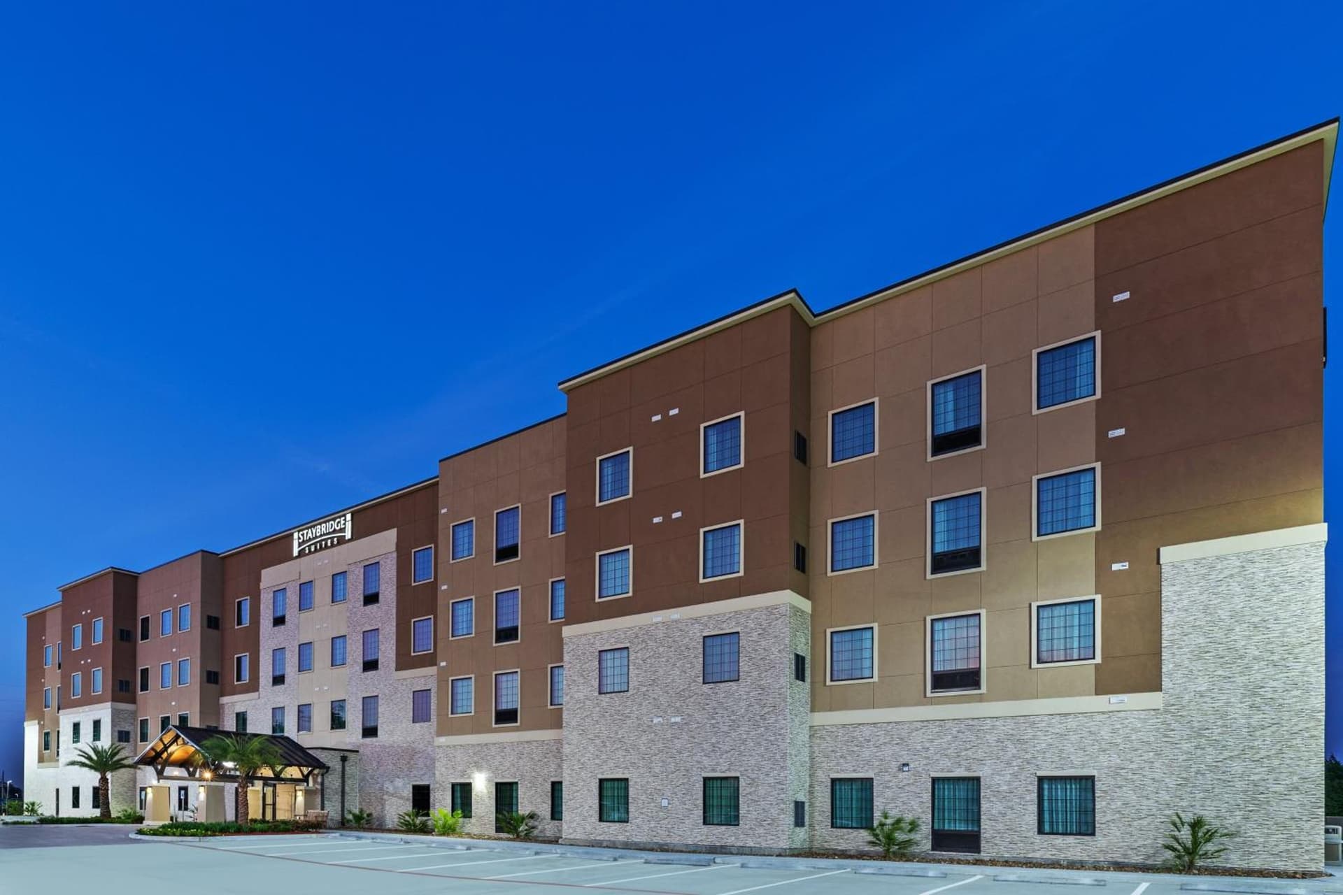 Staybridge Suites - Houston IAH Airport East by IHG featured exterior or lobby in Humble, TX — similar hotel
